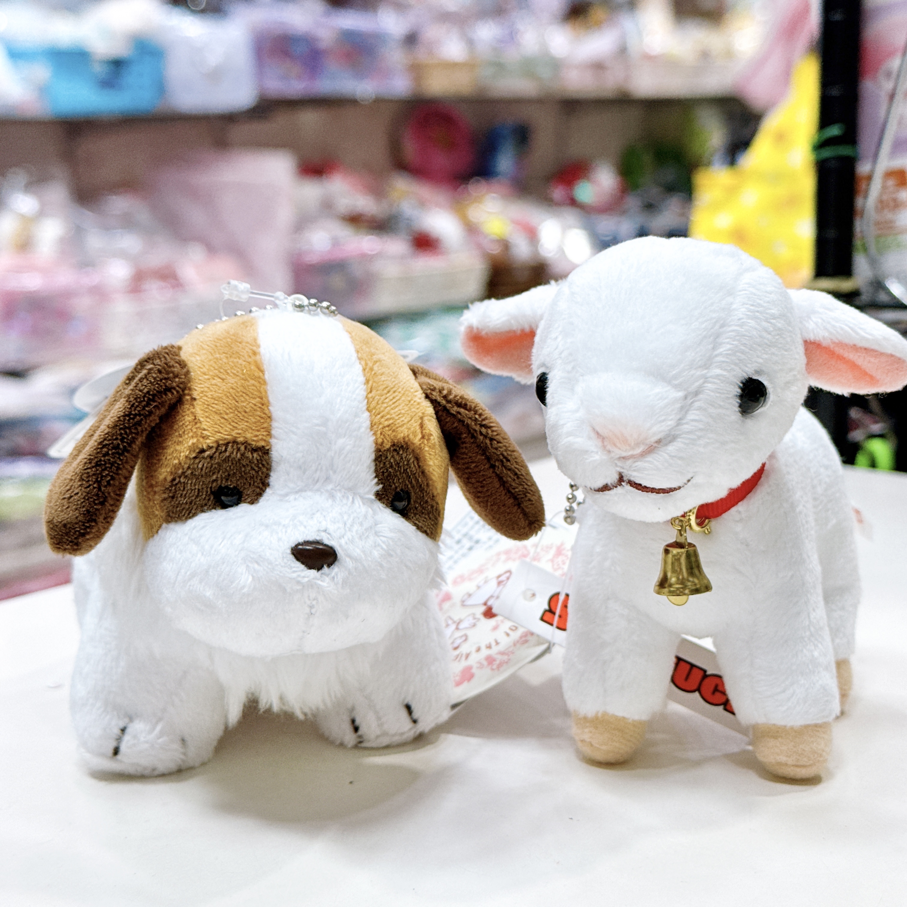 日本版飄零燕 小羊/牧羊犬公仔掛飾