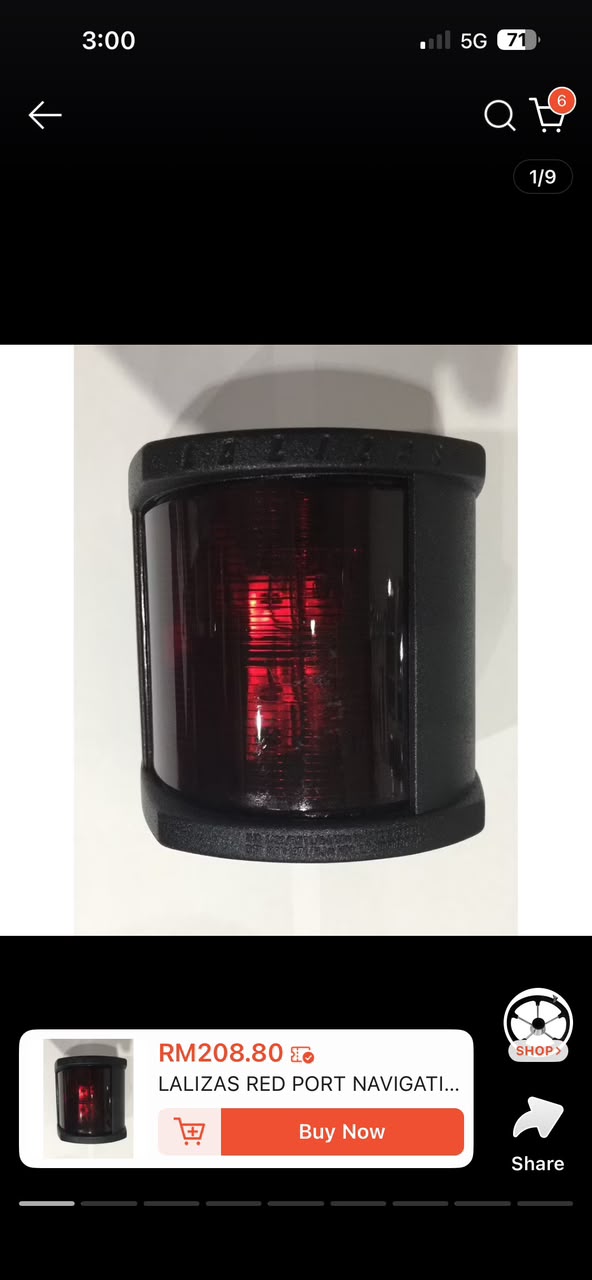 Lalizas Navigation Light 2NM