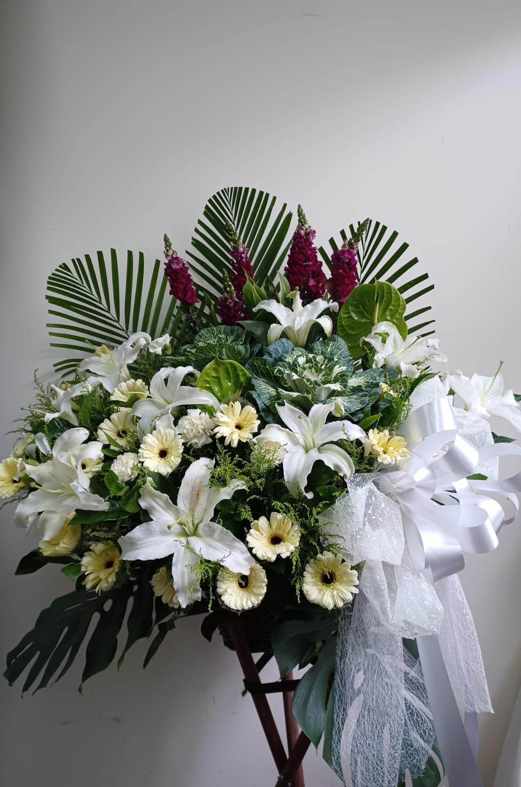 水筆仔-帛事花籃-FB083