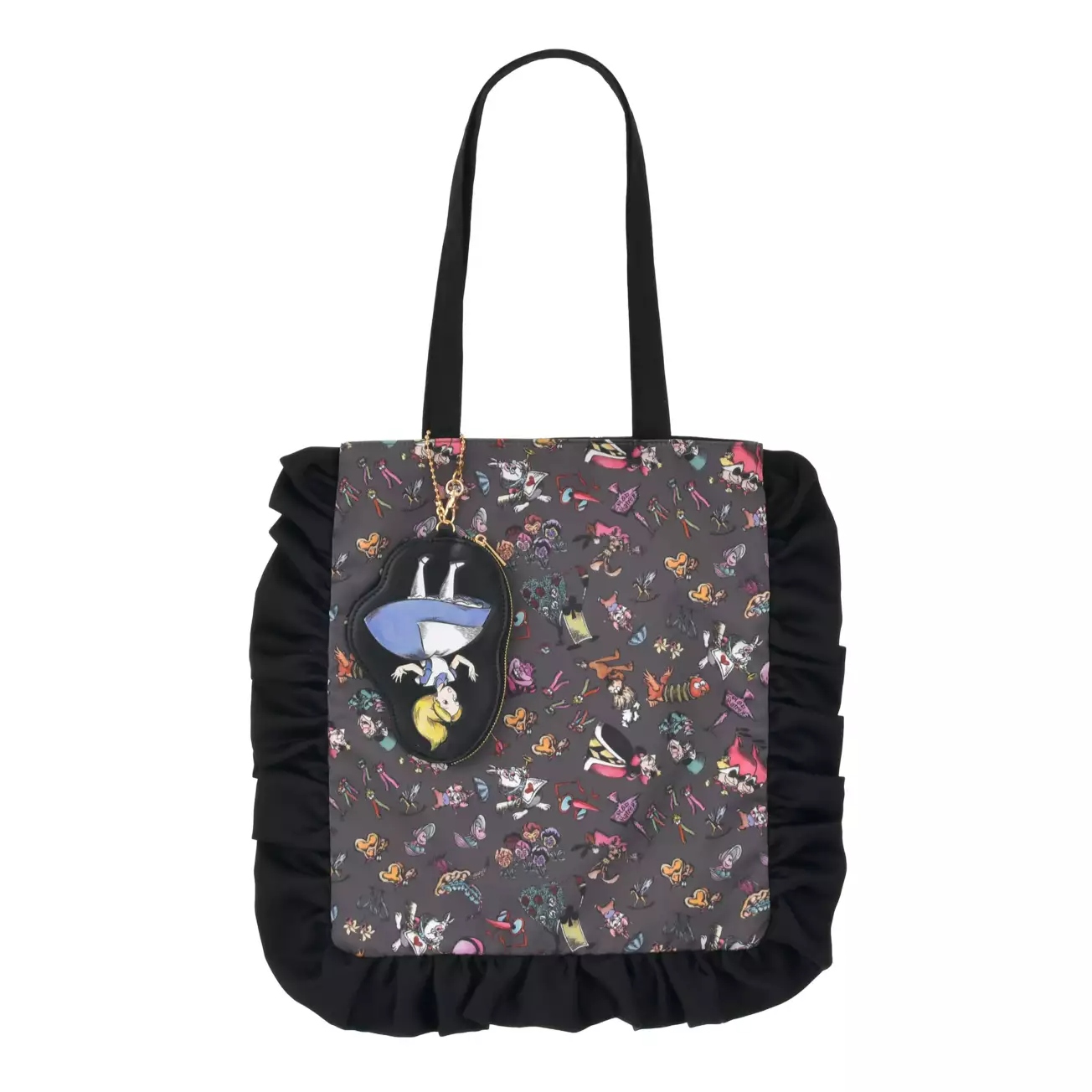 🌸 【預訂】Tote Bag with Pouch - DISNEY ALICE IN WONDERLAND 75TH ANNIVERSARY