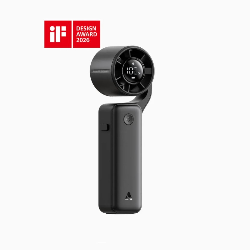 Aecooly AirGimbal 多合一旋轉高速風扇 PF04白色