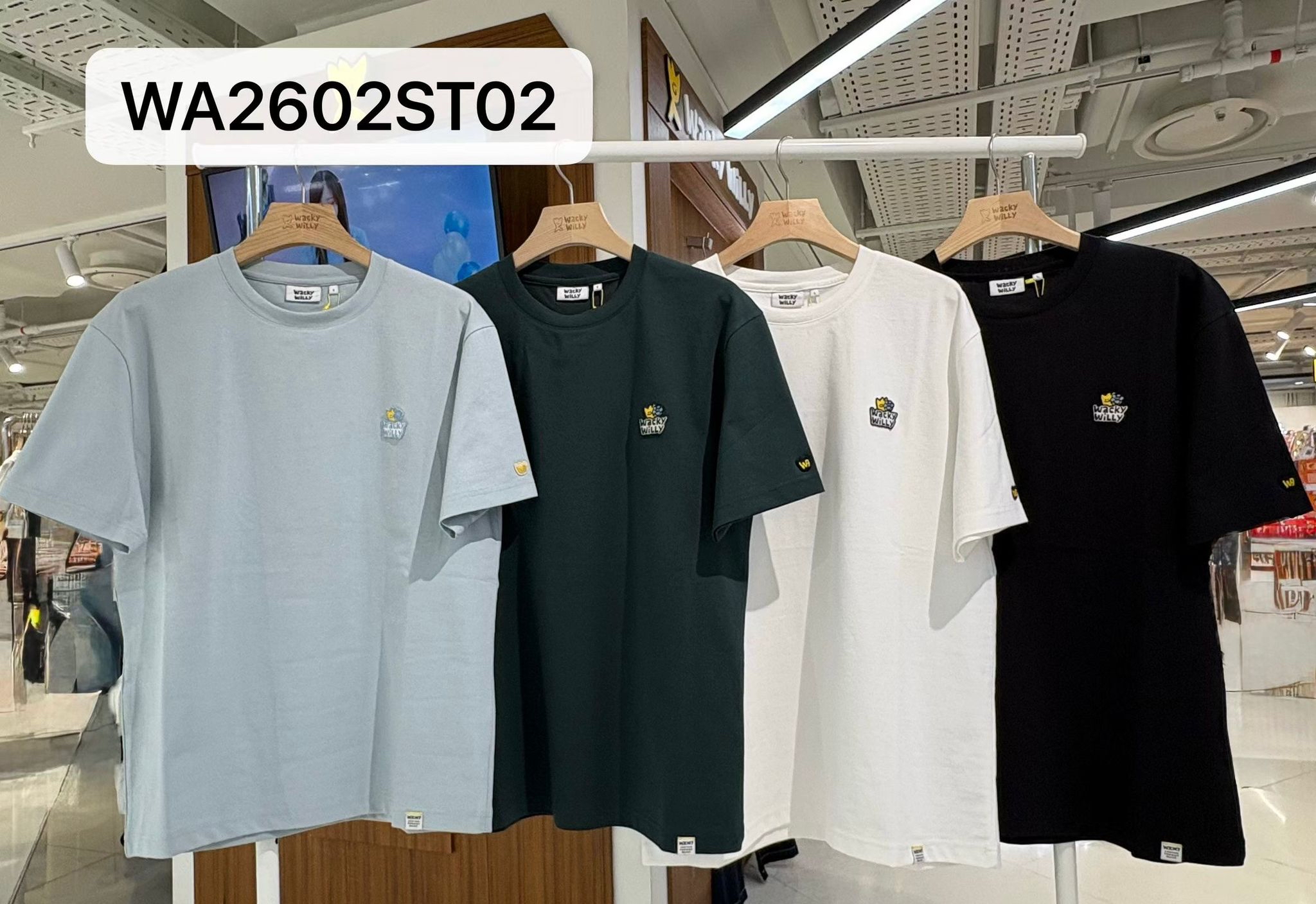 🇰🇷韓國Wacky Willy小火人短袖Tee（WA2602ST02）