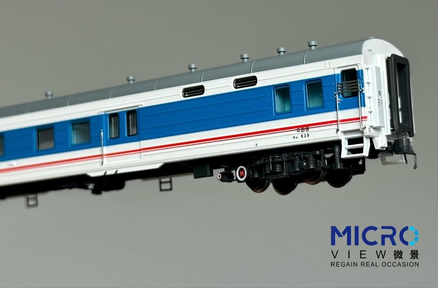 北韓火車模型系列（客運七節）