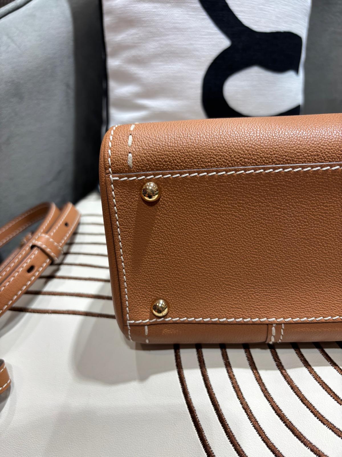 Delvaux Brillant Mini Surpiqué rodeo calfskin 100%Authentic ,98%new✅dust bag  
