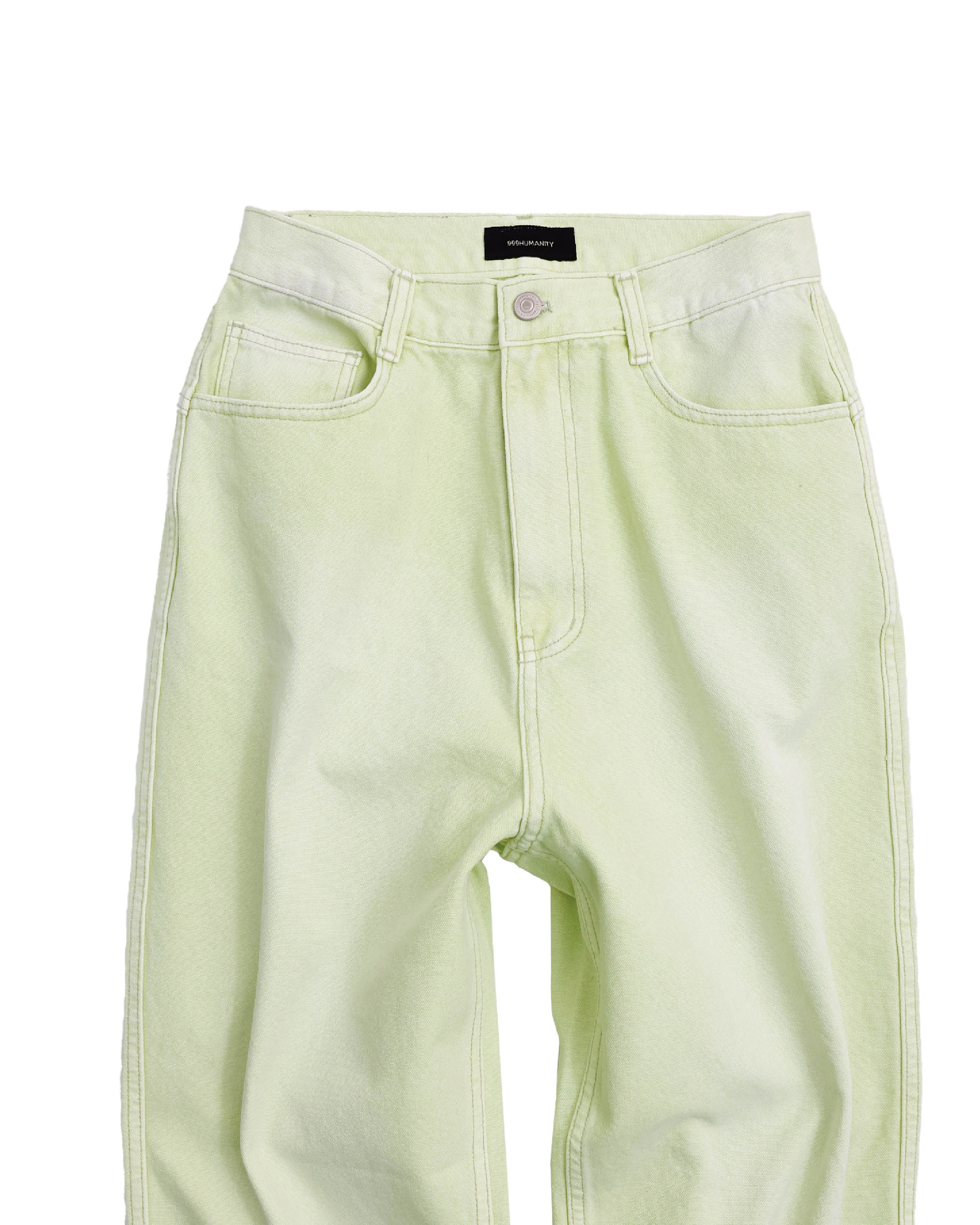 999HUMANITY - WASHED CANVAS PANT (LIGHT GREEN)
