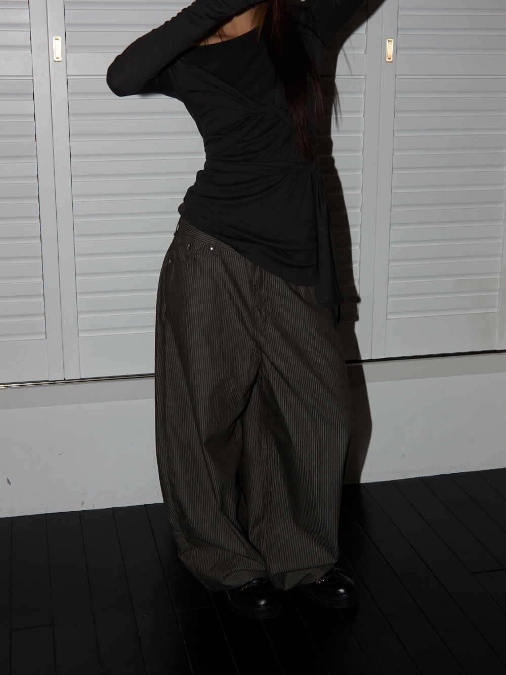 Mega Wide Stripe Pants