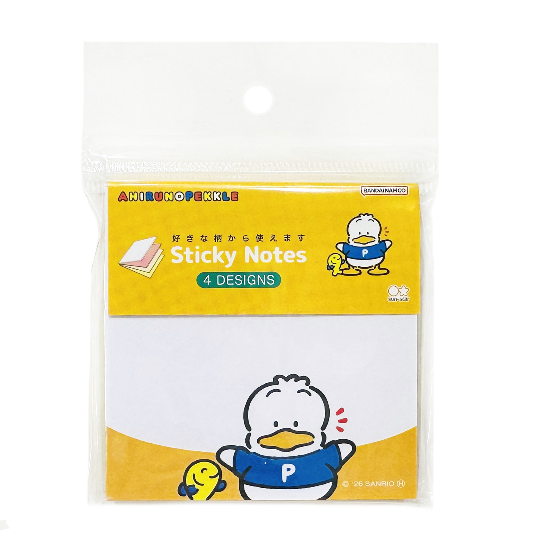 現貨｜Sanrio Ahiru No Pekkle AP鴨 日本製 便條貼 Sticky Notes (S2855020)