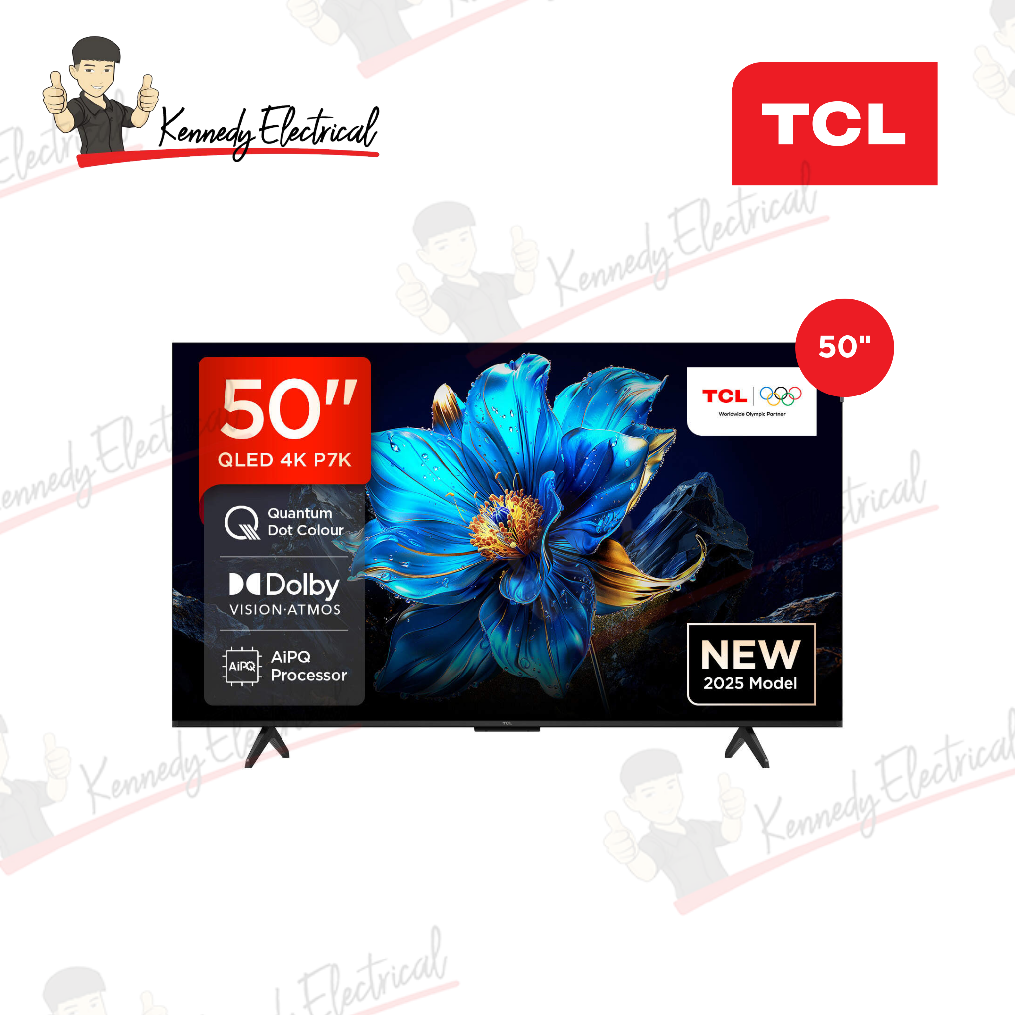 TCL 50" P7K Series 4K QLED Google TV (50P7K)