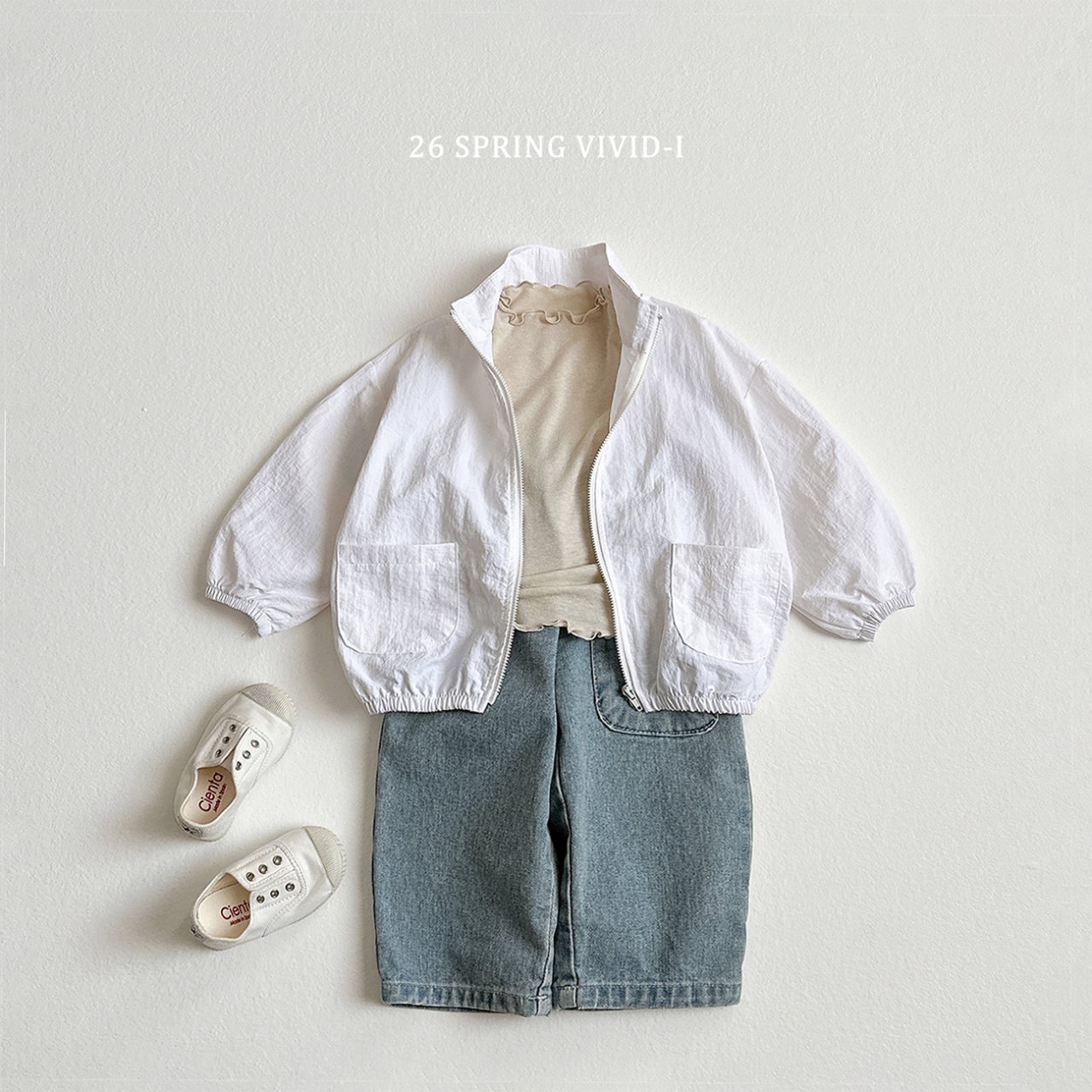 🌸預訂 韓國直送🌸🇰🇷VIVIDI三色輕薄花邊打底長袖上衣