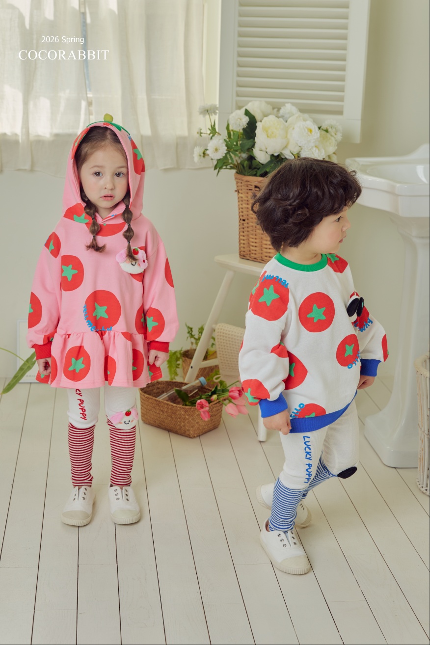 蕃茄 Top / 蕃茄連身裙 / 狗仔 Legging