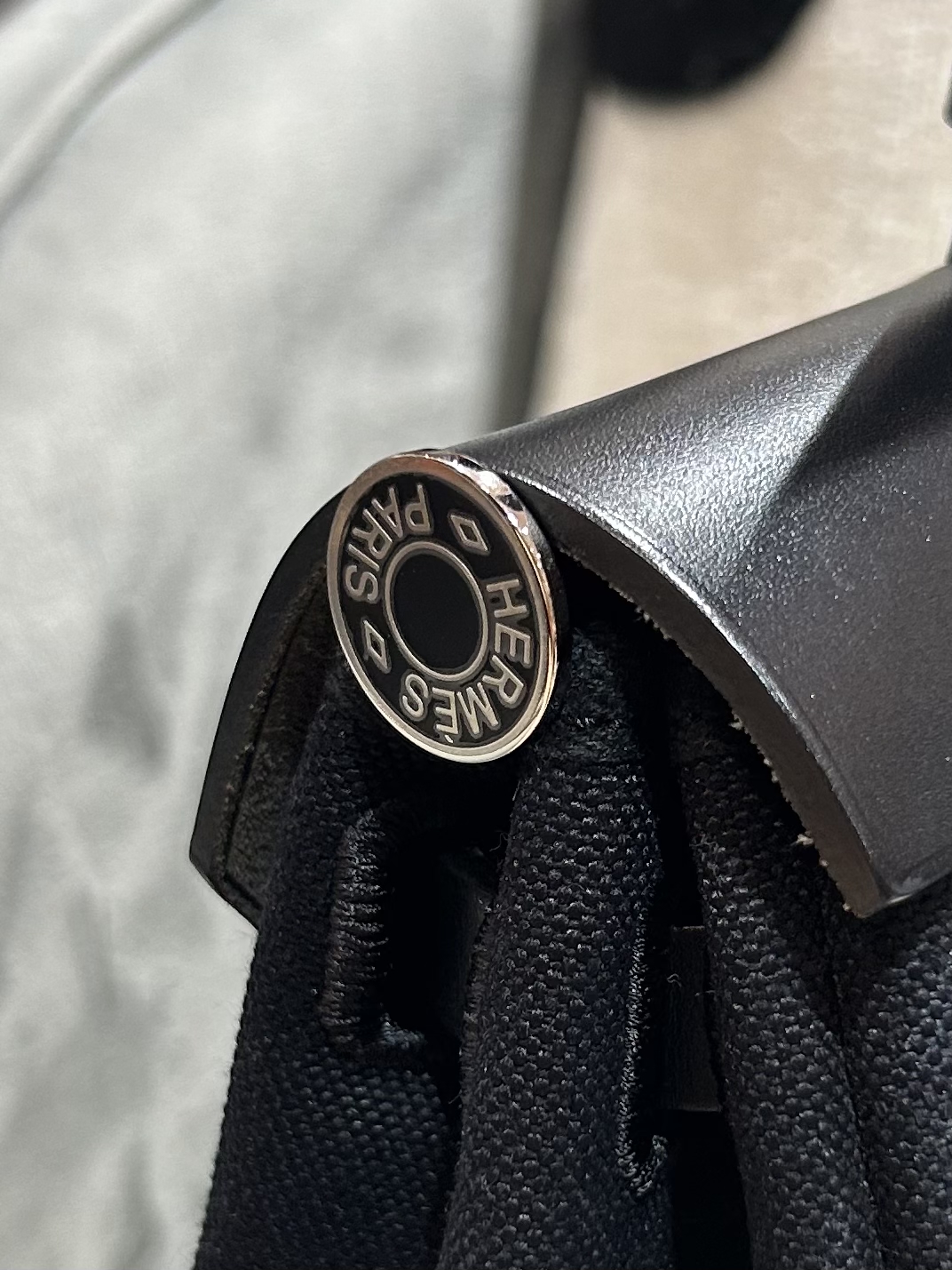 未使用品Hermes Herbag 31 Stamp T Noir 100%Authentic, unused 未使用品 ☑️Key Lock ☑️Dust bag