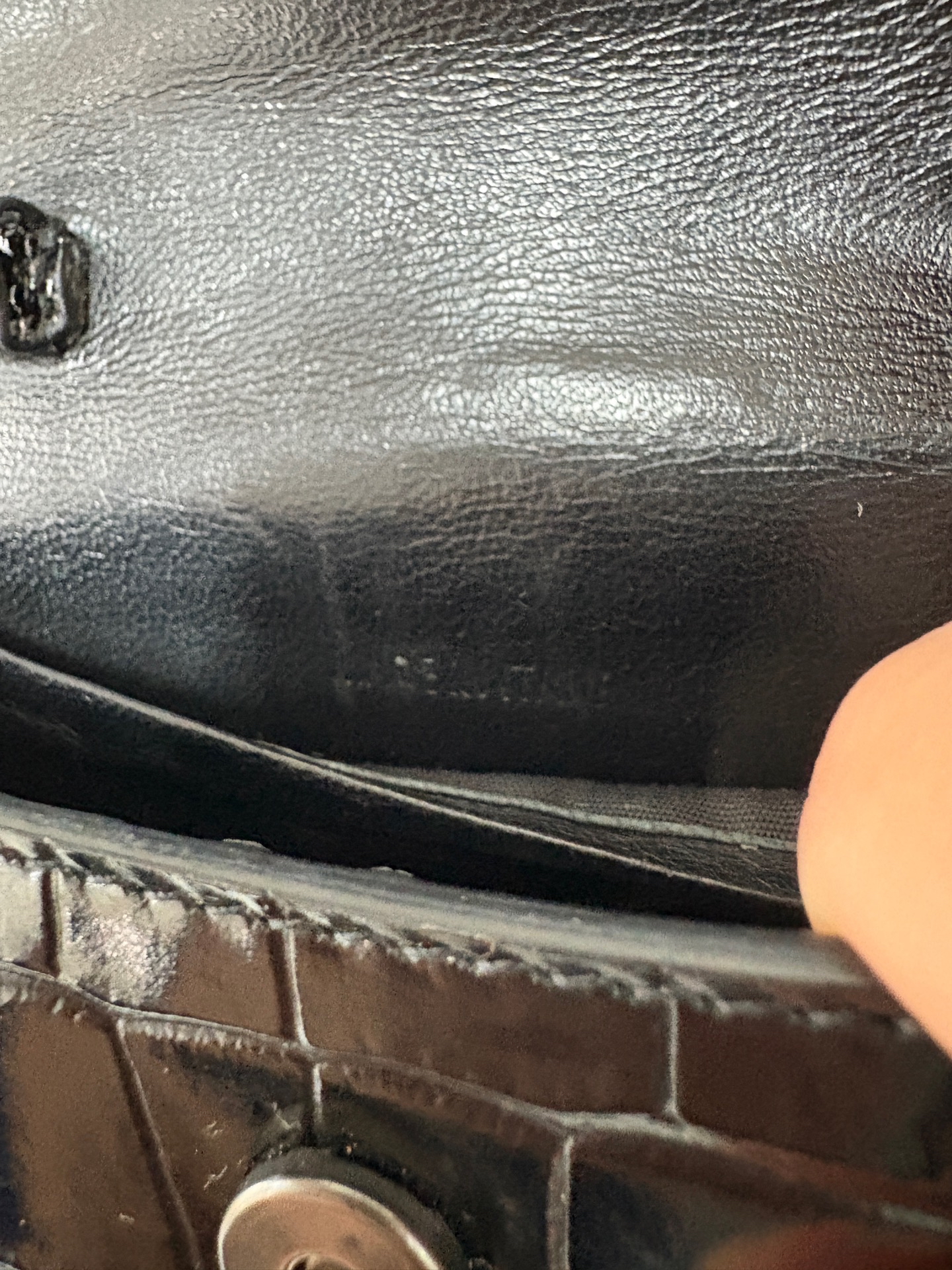 【預訂貨品】巴黎世家鰐魚紋mini沙漏包