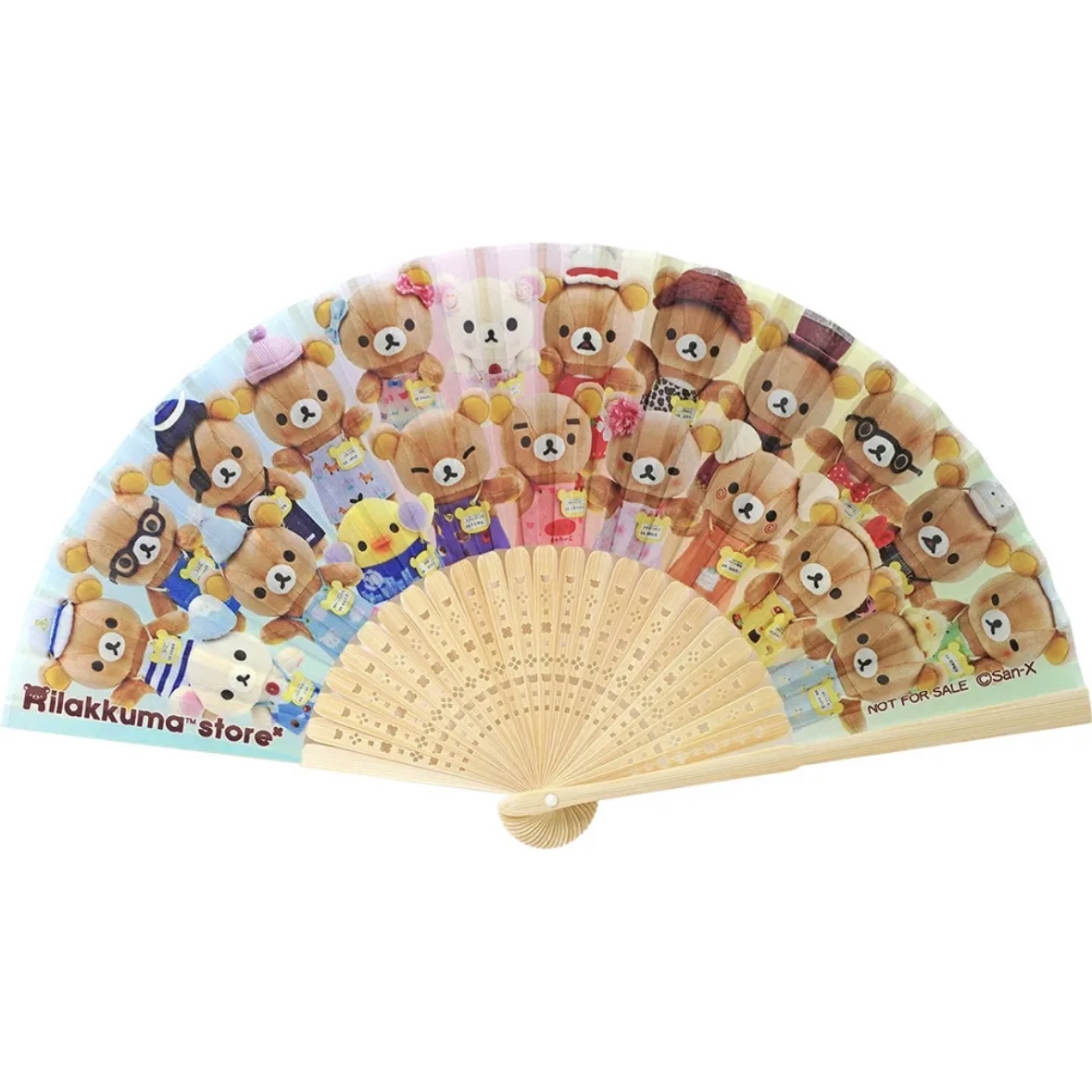 鬆弛熊 摺扇｜現貨