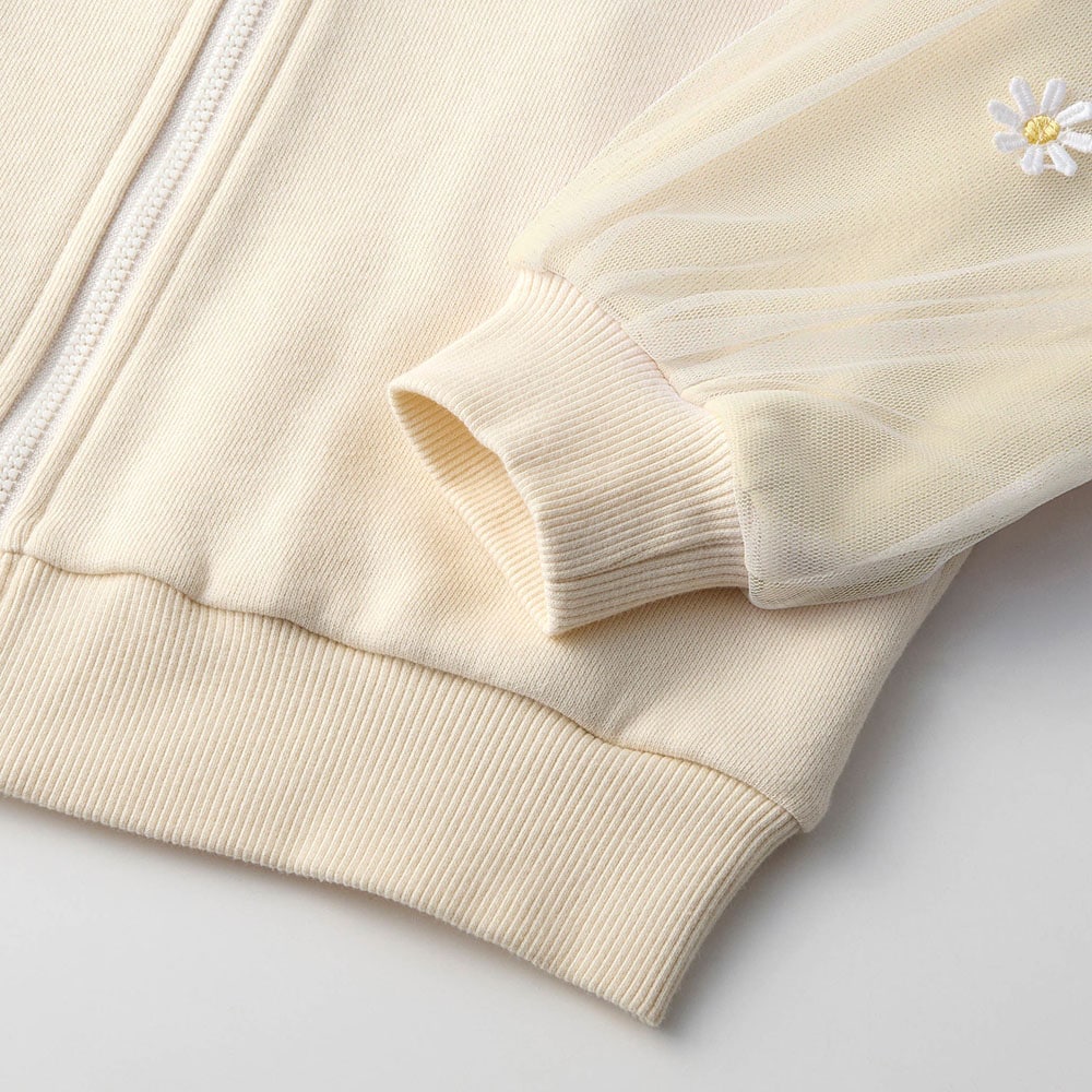 🆕【⭐訂購⭐】 🇯🇵日本直送🌀#GITA 花卉蕾絲袖 薄紗層疊 外套［2款選］🌀 [ELAA-0239] [260226]