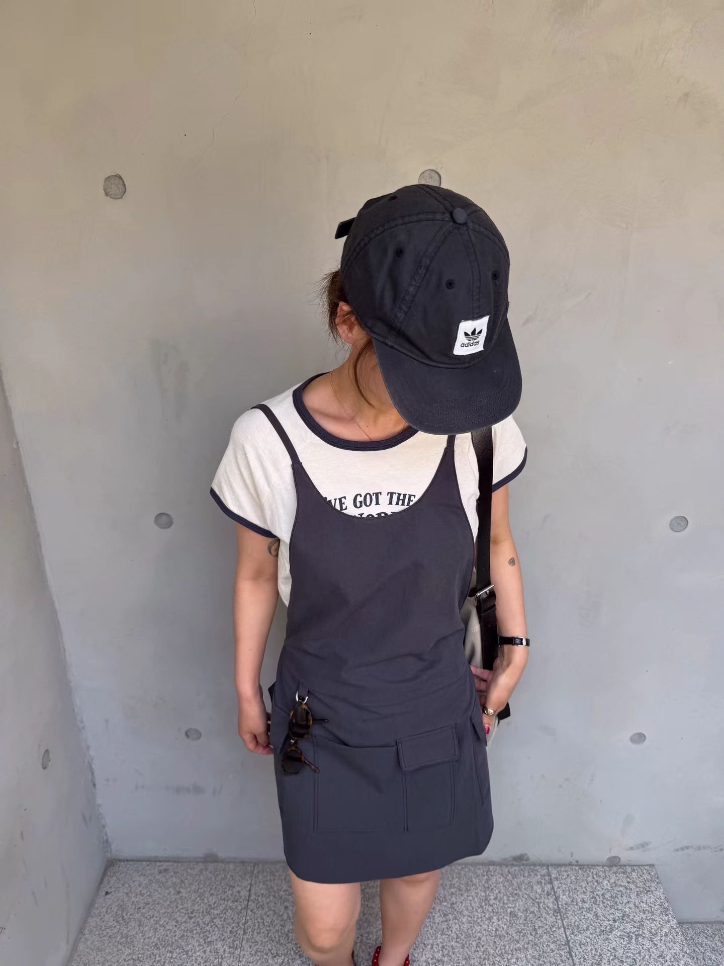 🇰🇷東大門女裝 | 吊帶工人裙