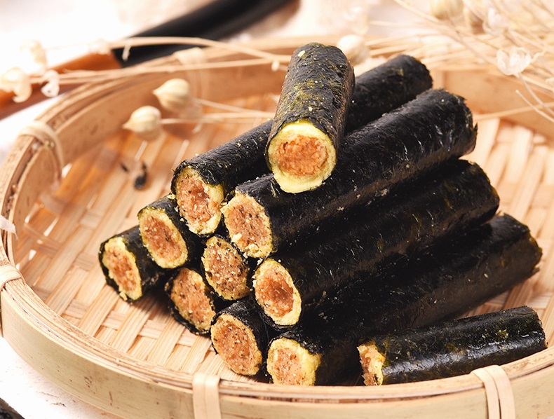 DT052 一口脆滋味-迷你海苔肉鬆蛋卷 140g (獨立包裝)
