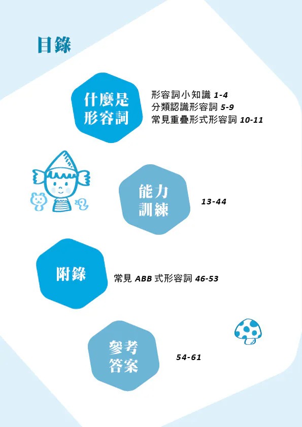 螢火蟲 形容詞讀寫小學堂