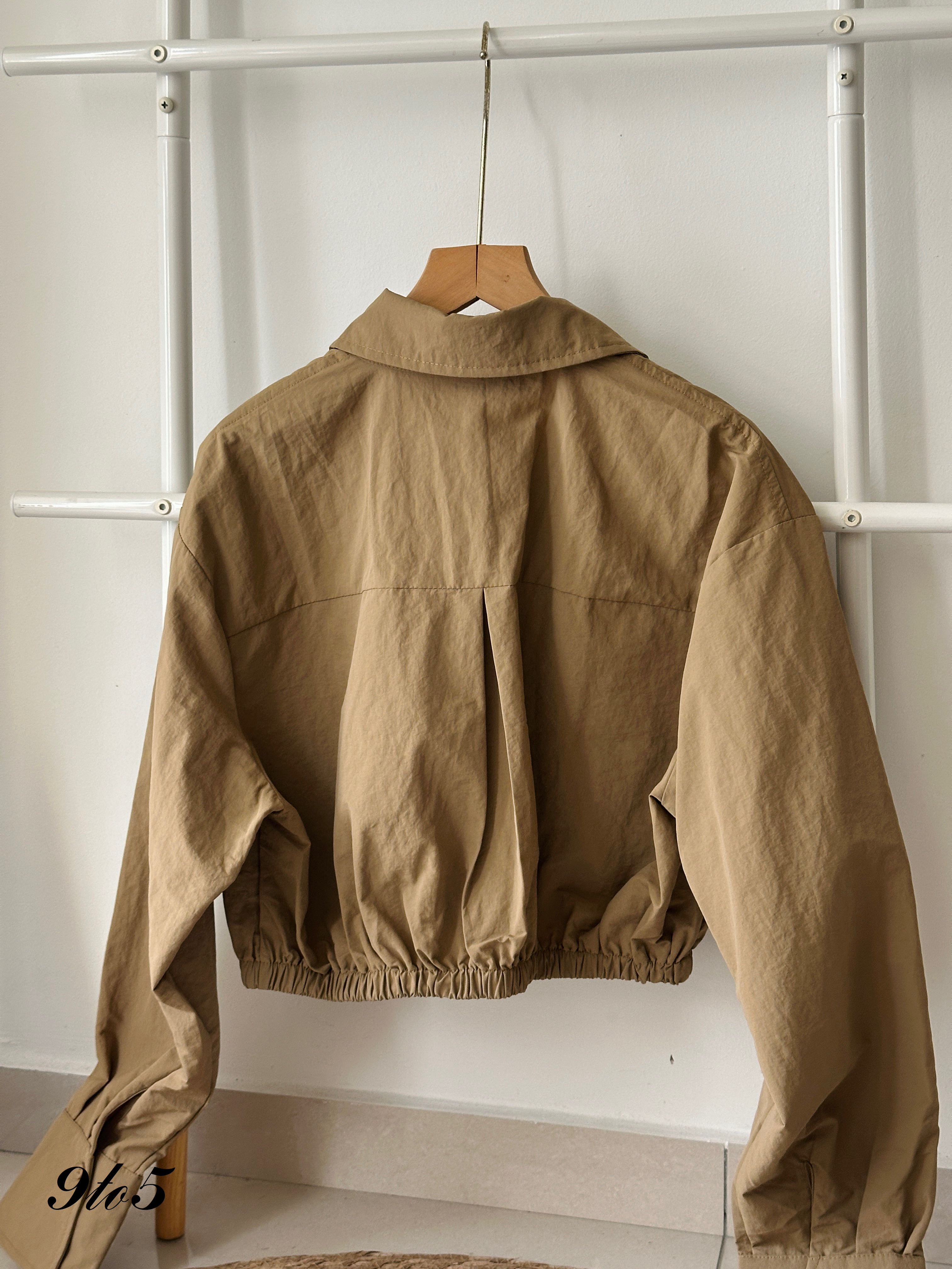 T3958 Long Sleeve Crop Top - 3 Colors