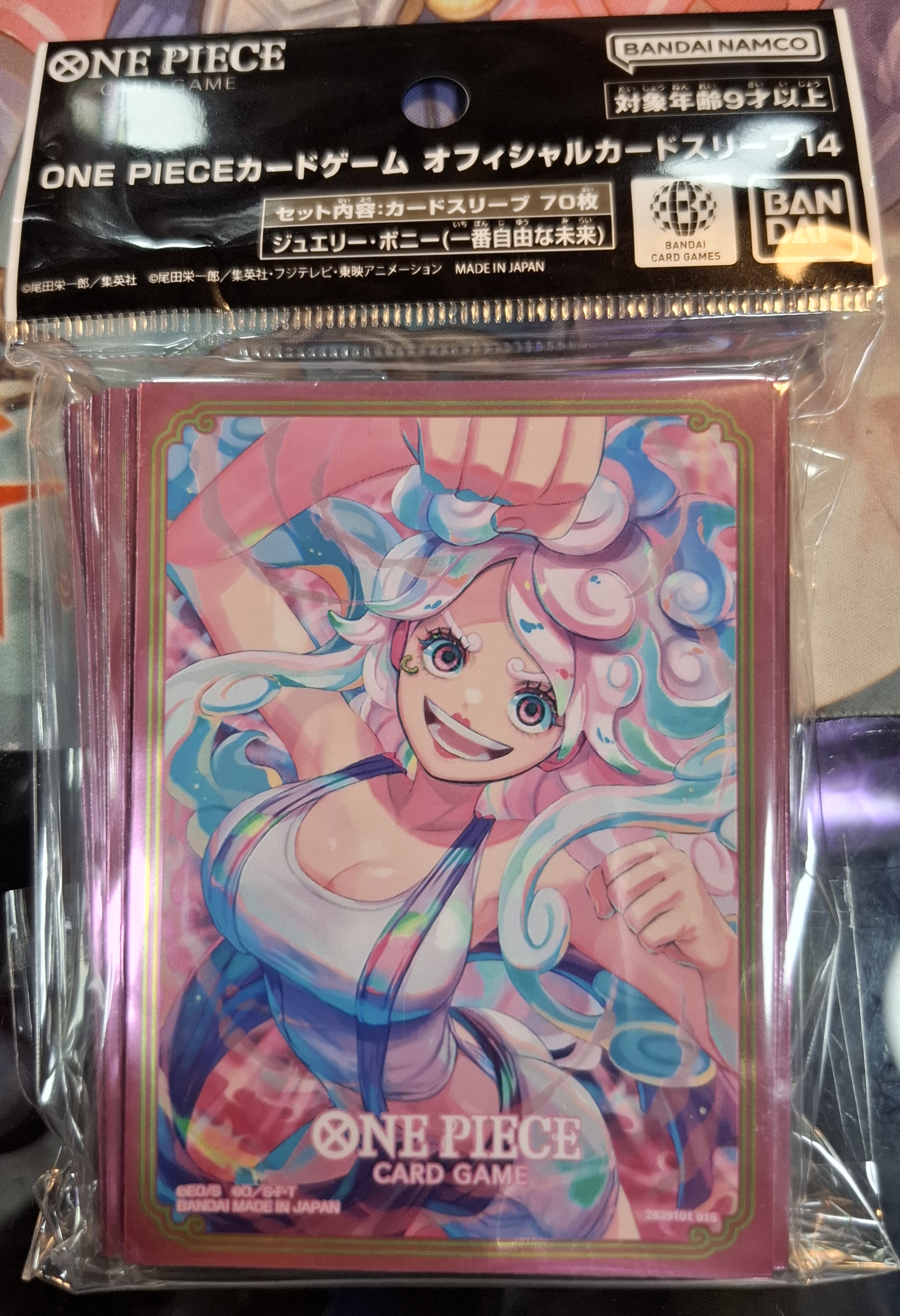 ONE PIECE CARD GAME 卡套 14「ジュエリー・ボニー（一番自由な未来）」 海賊王卡牌遊戲 卡套 14“喬艾莉·波妮（自由的未來）”