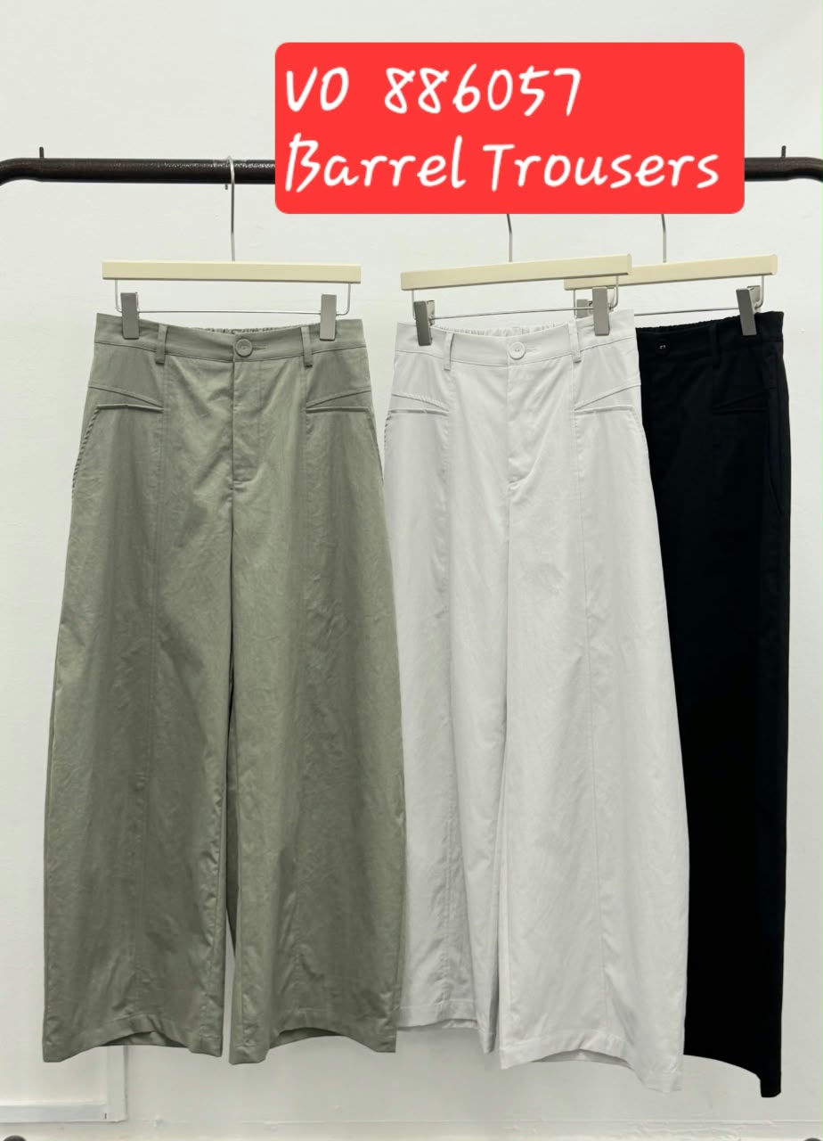 VIL-LP886057 BARREL TROUSER