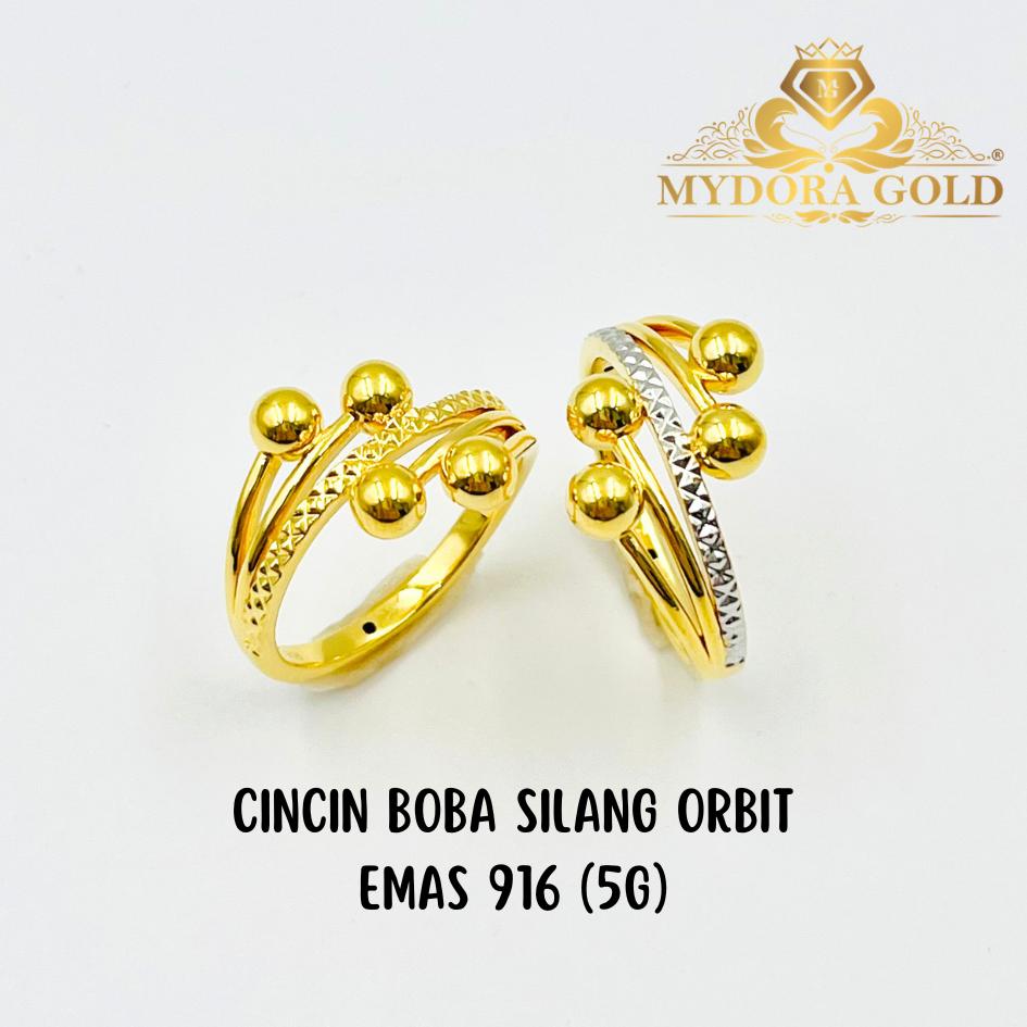 Cincin Boba Silang Orbit (5G) l EMAS 916/22K