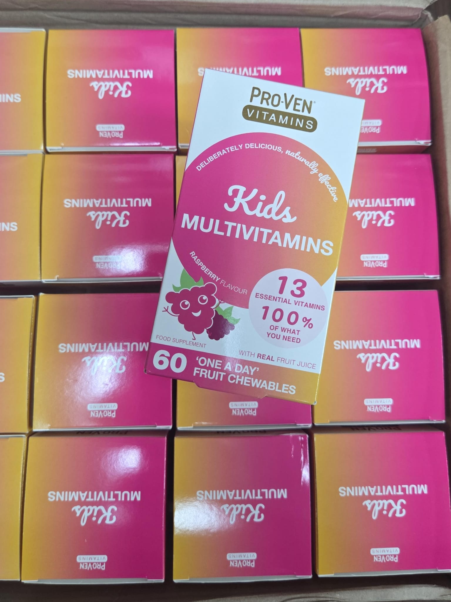 新品推薦🆕❤️‍🔥英國🇬🇧ProVen 兒童複合維生素咀嚼片60粒（一天1️⃣粒) (現貨品)