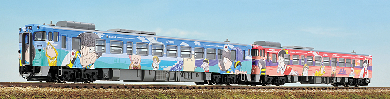 Tomix JR KiHa 40-2000系柴油動車組（鬼太郎列車・貓女列車）套裝