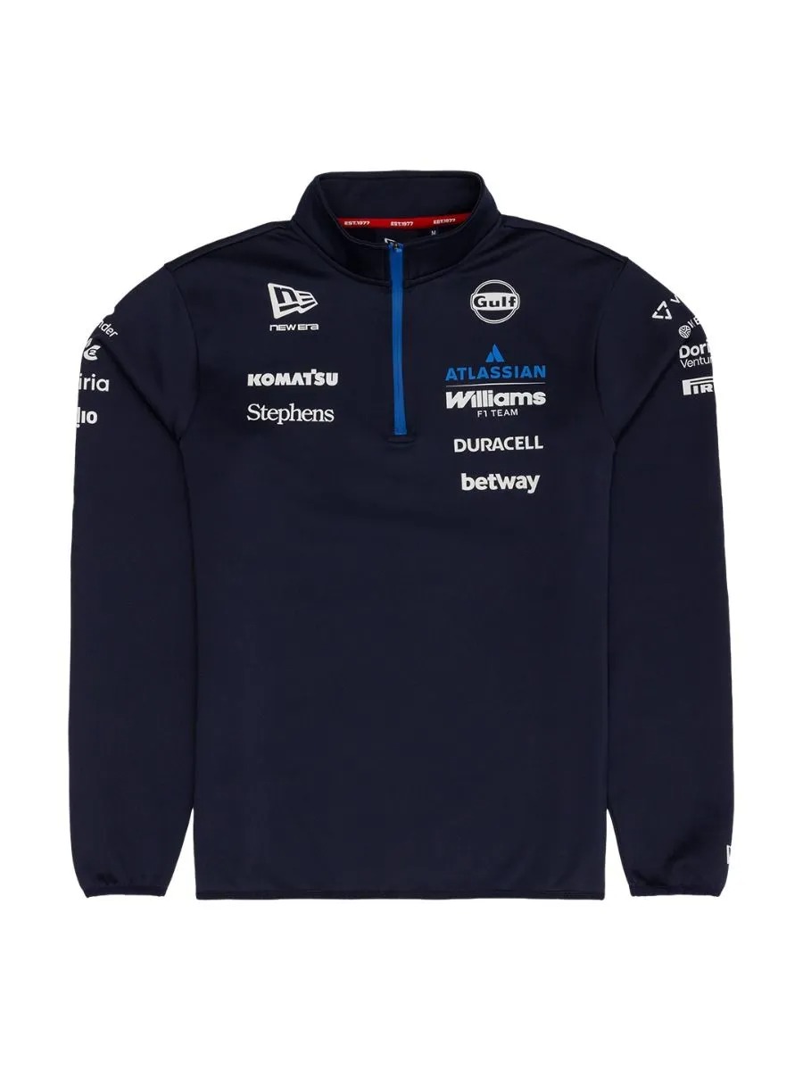 F1 Williams 威廉士車隊 2026 官方1/4拉鏈保暖上衣 60941819