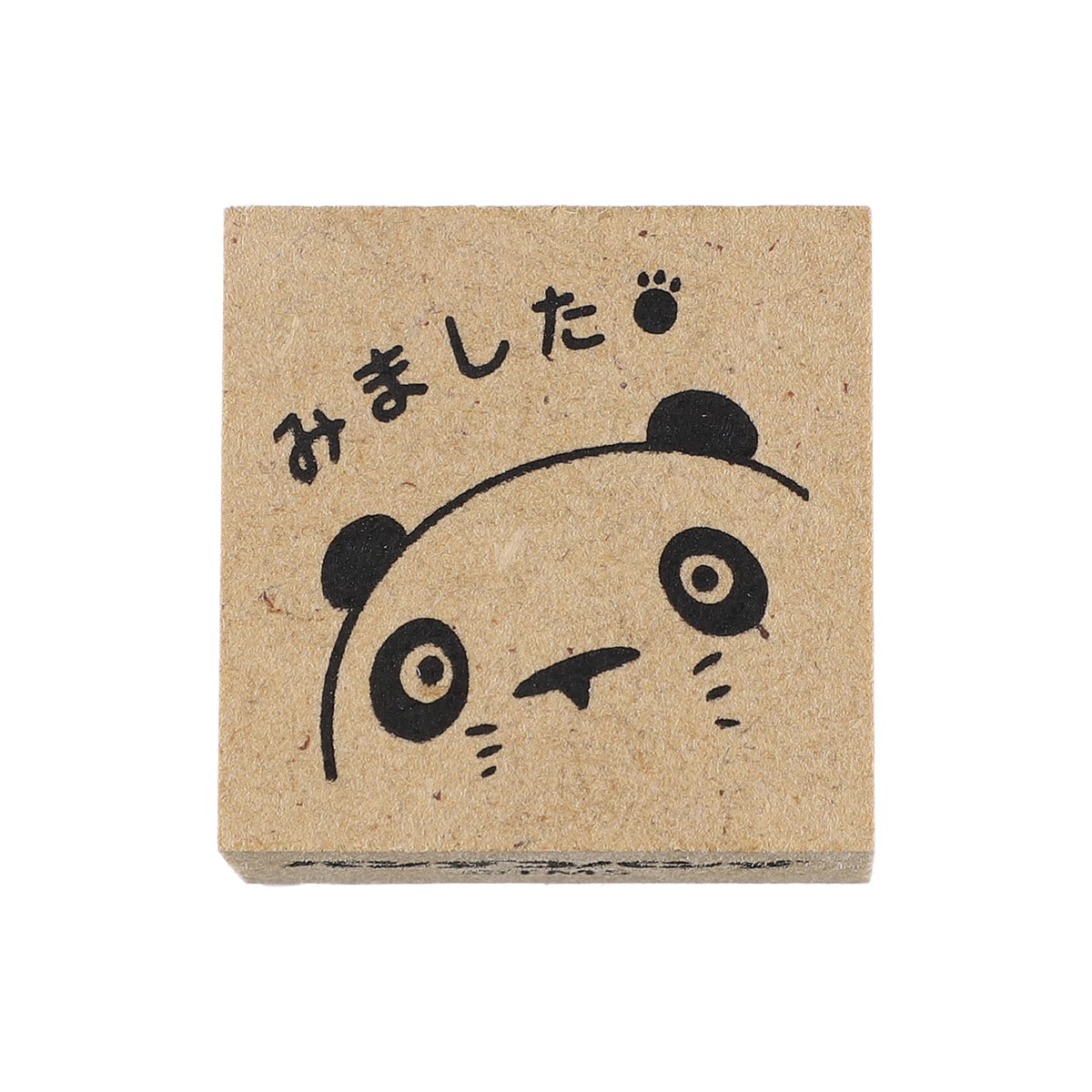 現貨｜Panda Go Panda 熊貓家族 吉卜力 日版 木製 印章 (我看到了 PNN-133) 