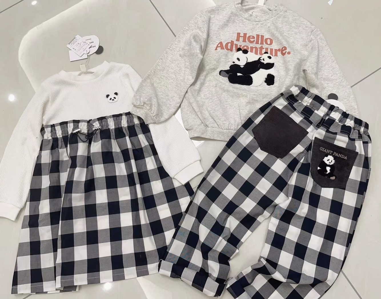 B0003 熊貓兄妹裝