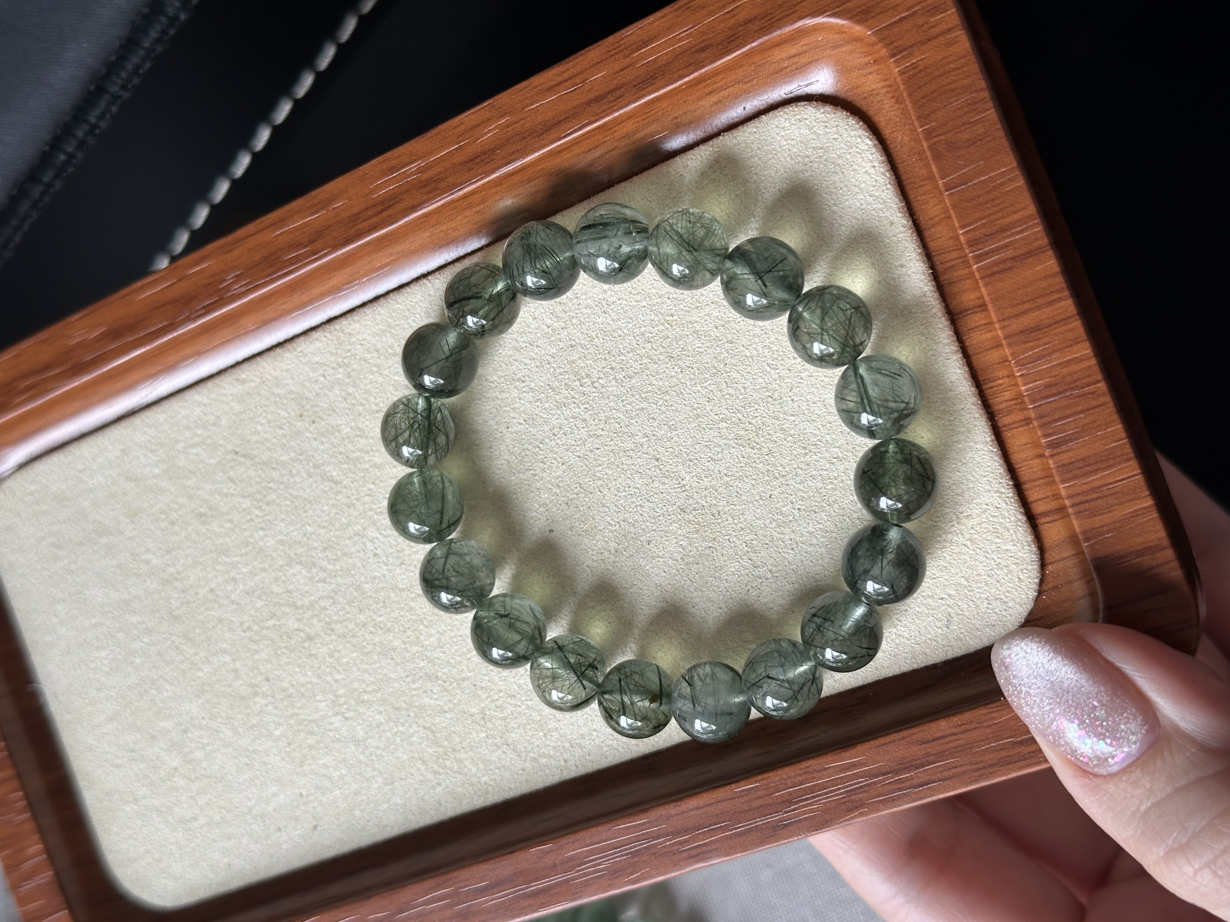 高货绿发晶 ｜ High grade Green Rutile 10mm+ 