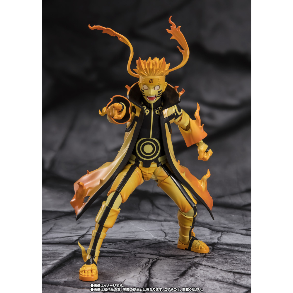 SHF Naruto Shippuden Naruto Kurama Link Mode