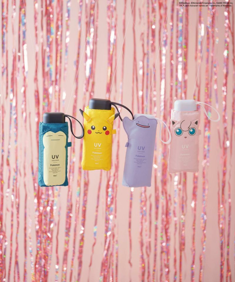 現貨🌸日本直送 | Pokémon寶可夢-迷你縮骨遮太陽傘/雨傘/100%完全遮光摺疊傘/晴雨兼用雨具