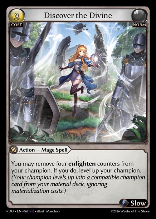 Discover the Divine / RDO-067 (SR)