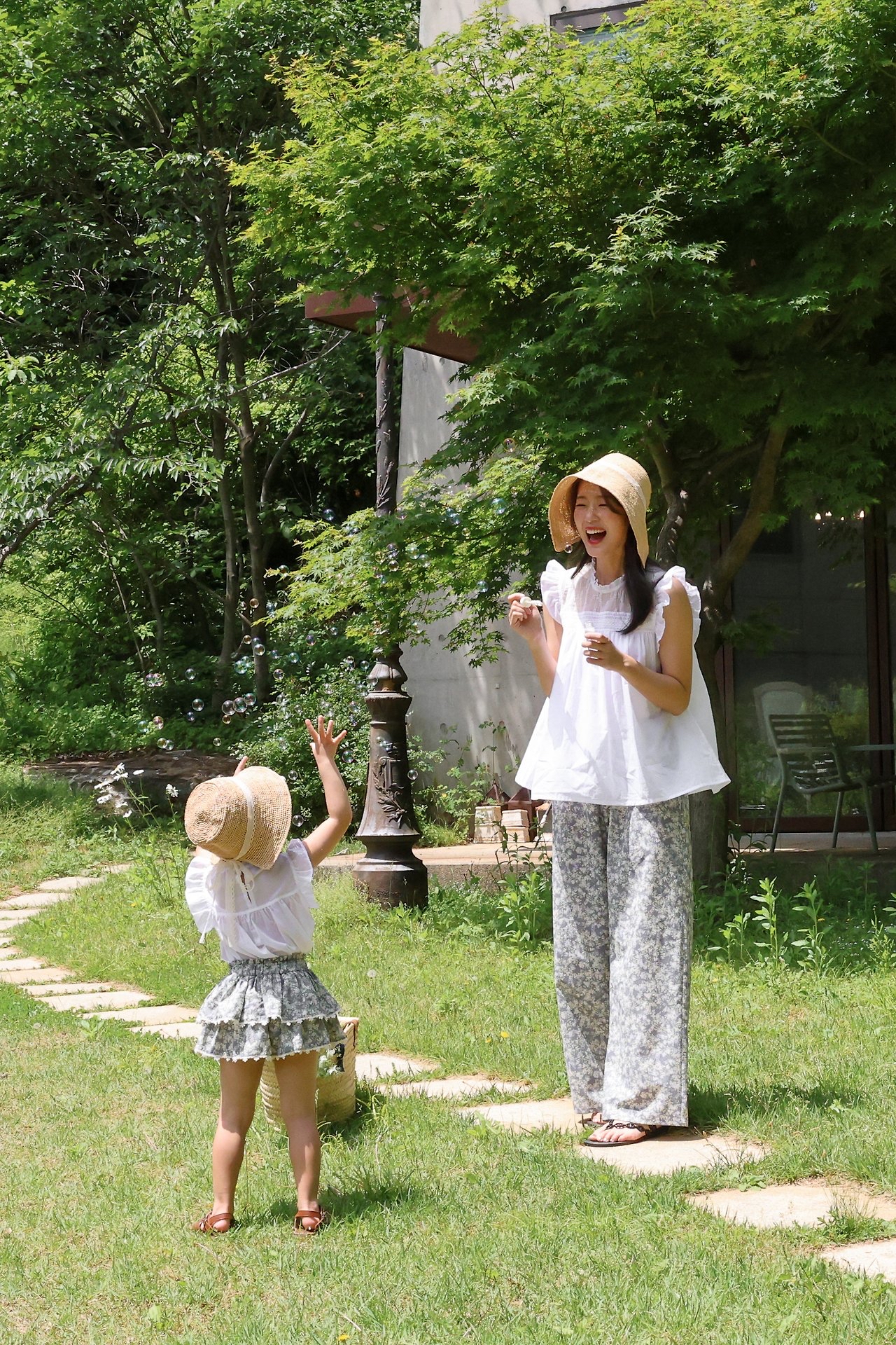 Flo | 親子裝 (Adult Pants/ Kids shirt pants)