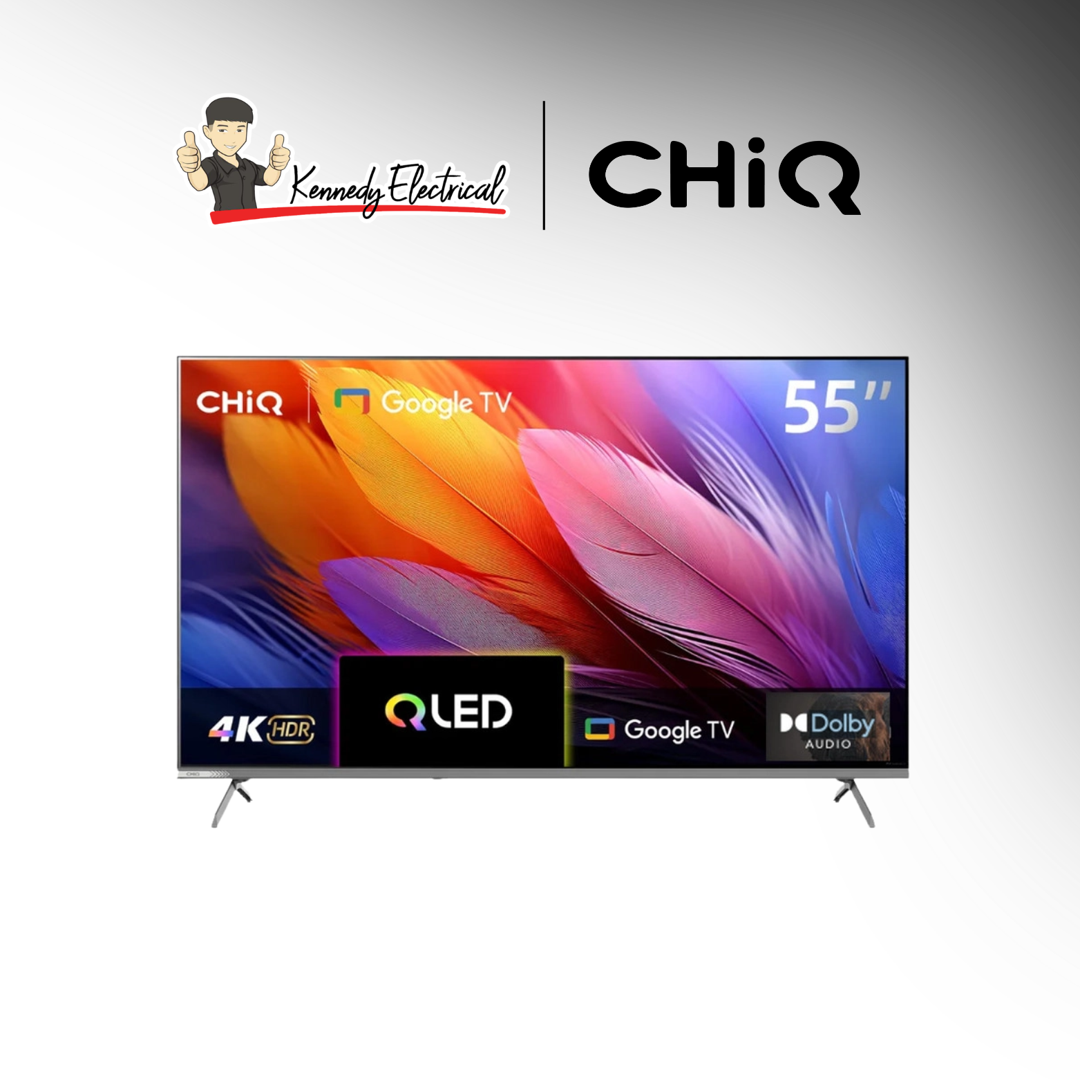 CHiQ U55QM9 55 Inch 4K QLED Google TV