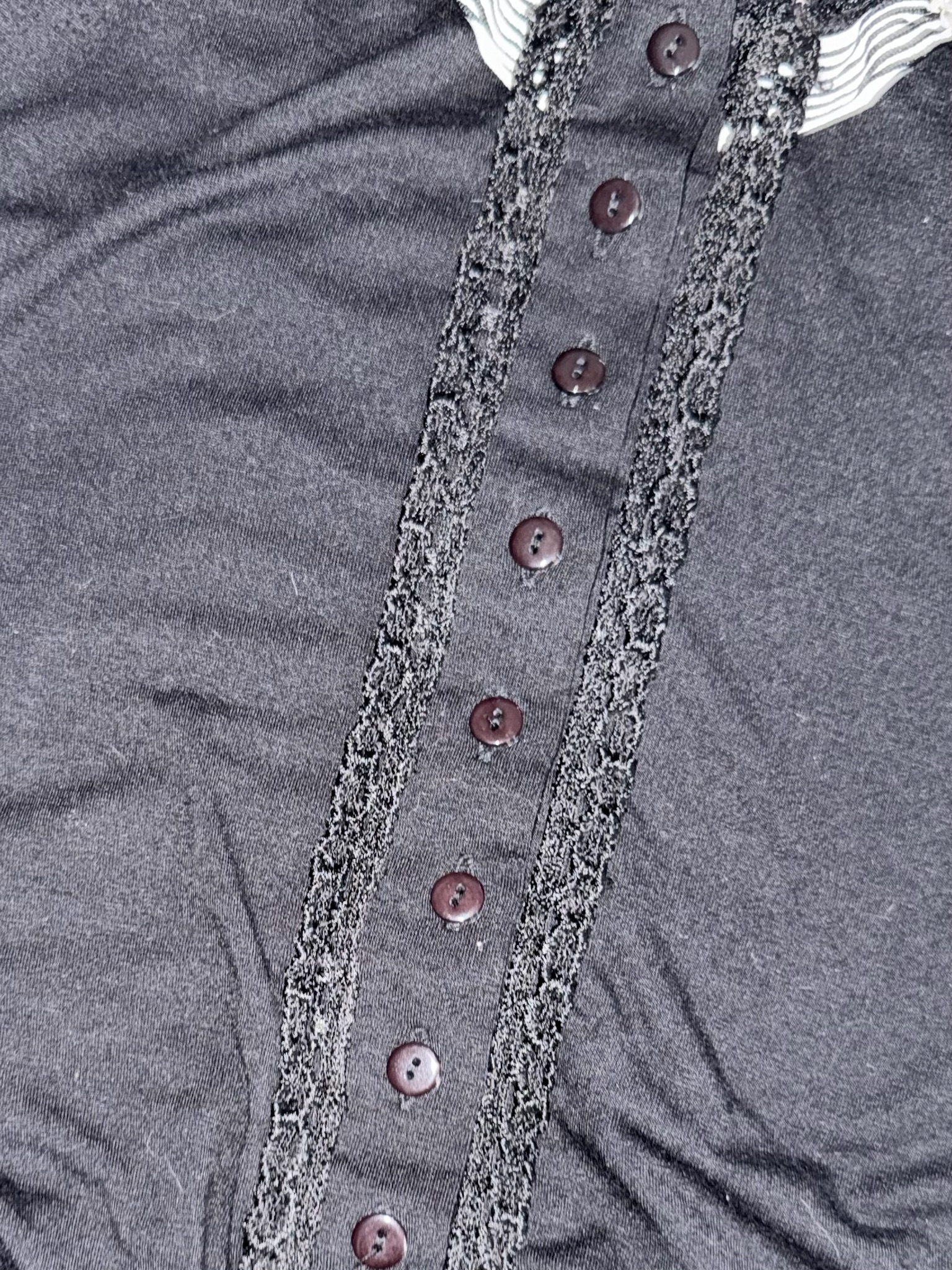 Gothic Coquette Aesthetic Jirai Kei Blouse