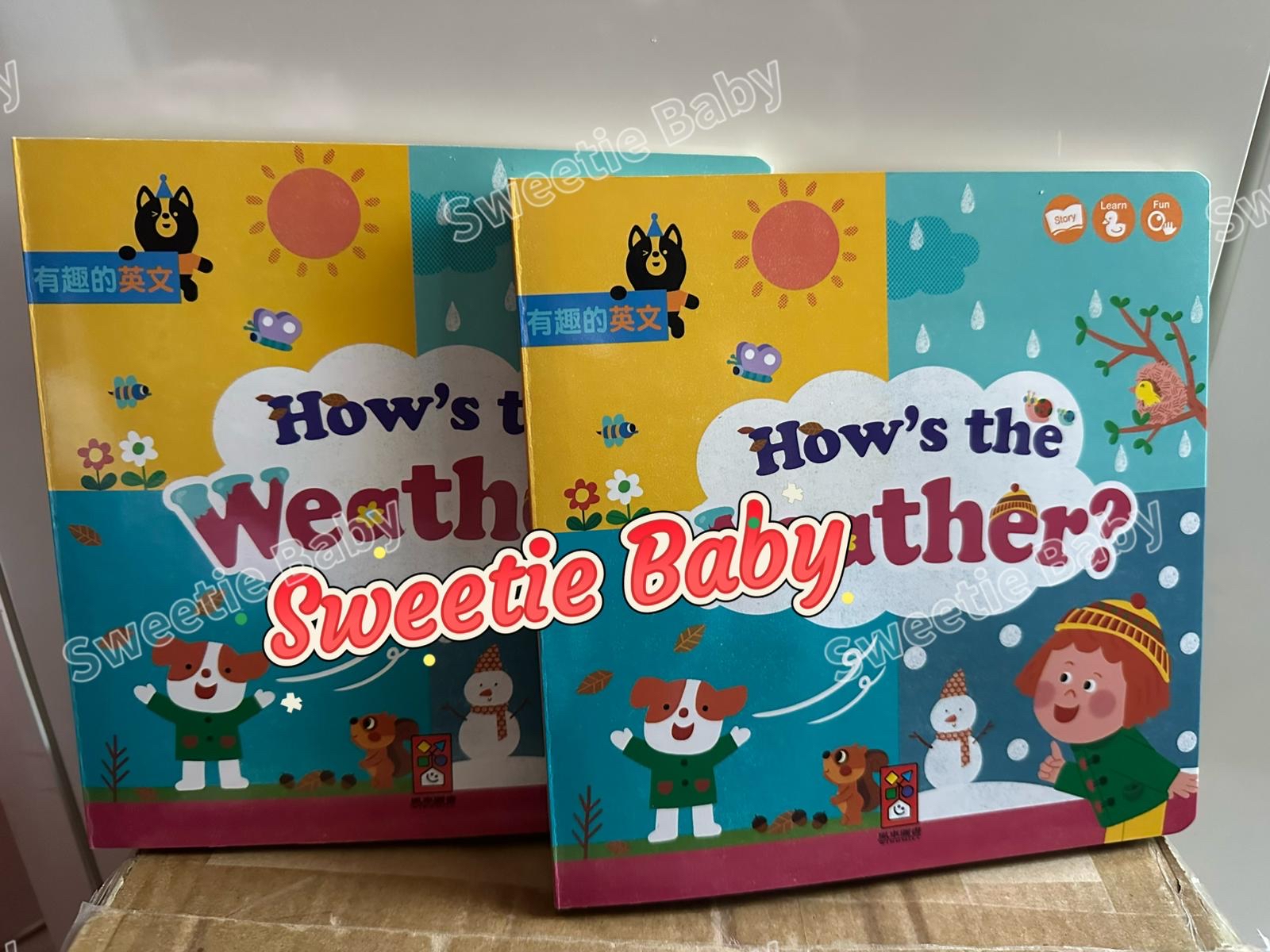 🔸現貨🔸How’s the Weather？(天氣如何?)：有趣的英文