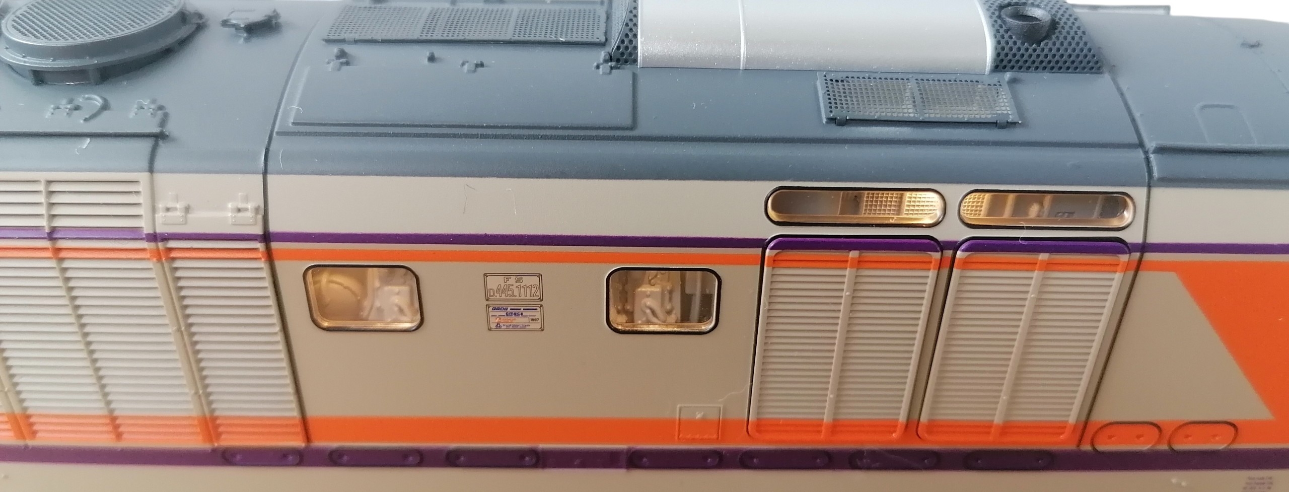 Diesel locomotive D.445 FS Era Piko HO Expert DCC Sound Smoke version