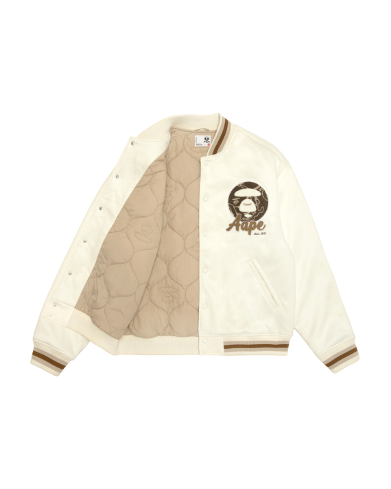 AAPE AAPEUNVS embroidered bomber jacket (7797XXR)