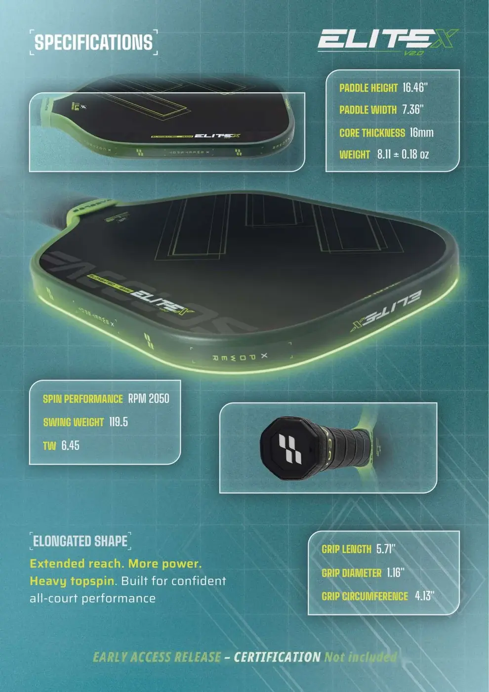 FACOLOS Elite X V2.0 Elongated