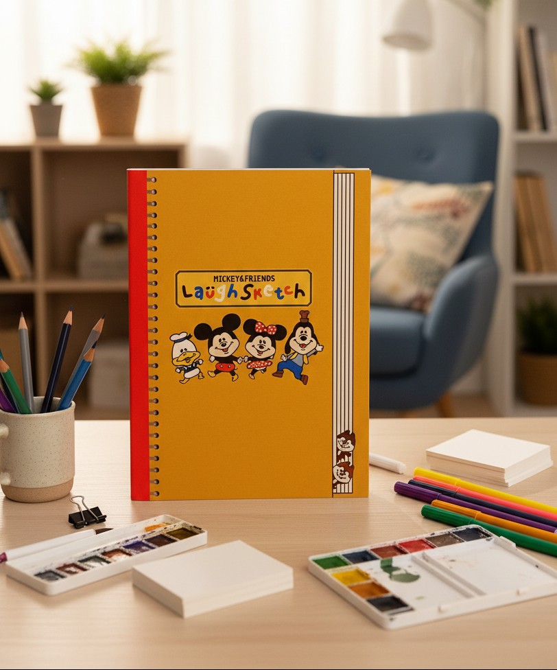 B5 橫線筆記本 Mickey And Friends   (S2604442)