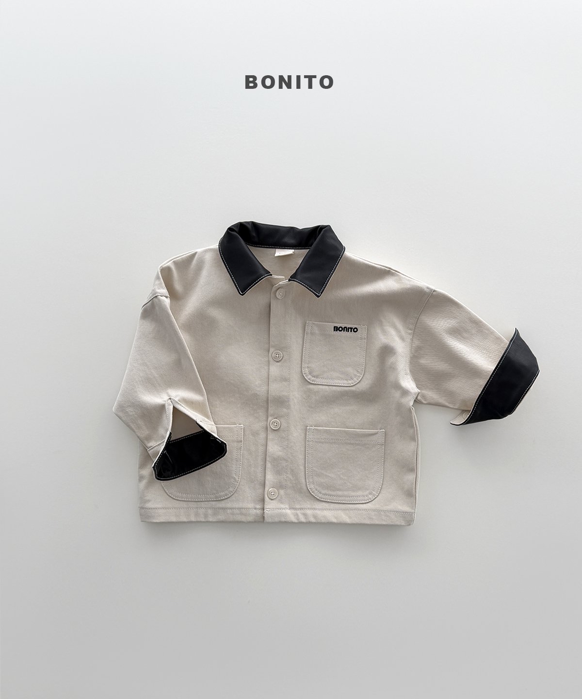 Bonito | Leather Collar Jacket