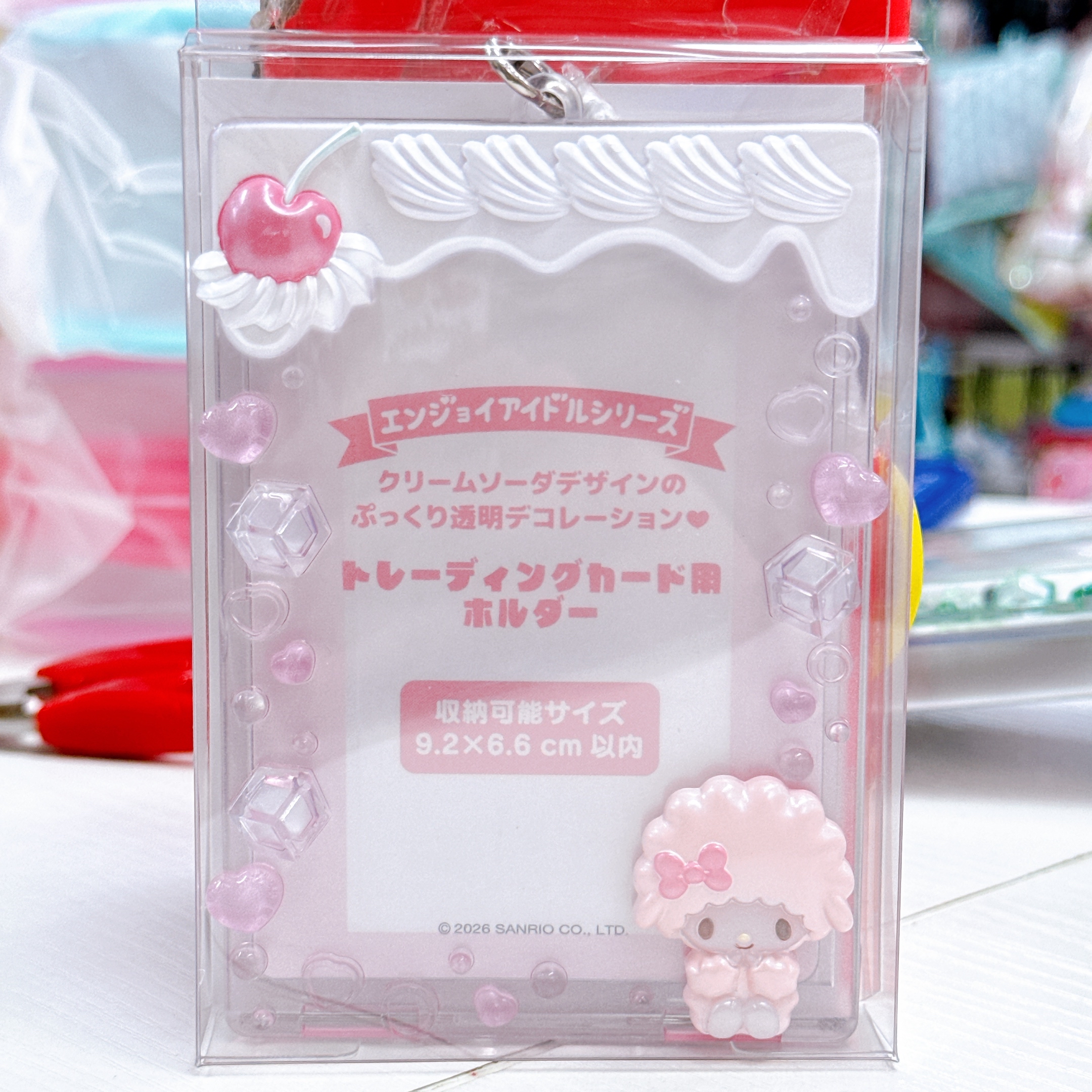 日本直送Sanrio 卡套掛飾 9.2×6.6cm