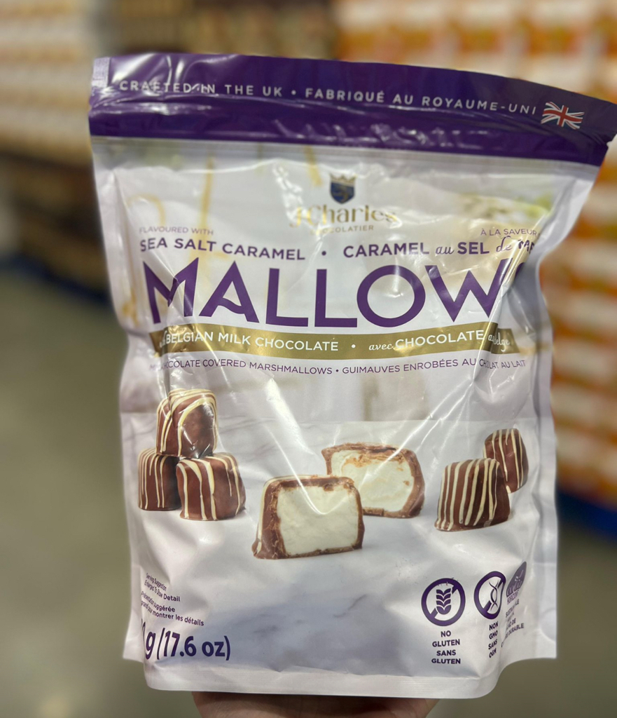 加拿大限時特價中，只限今天今晚12:00 cut一次 J Charles 海鹽焦糖棉花糖* 500g 