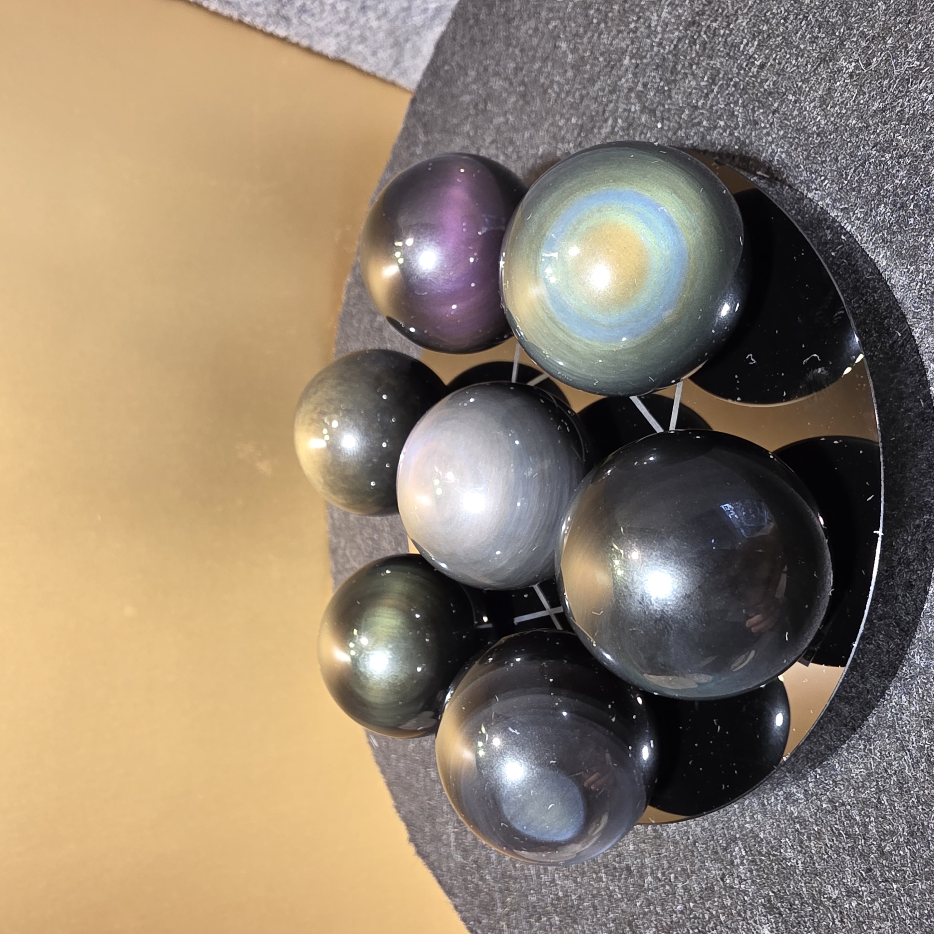 黑曜石球七星陣