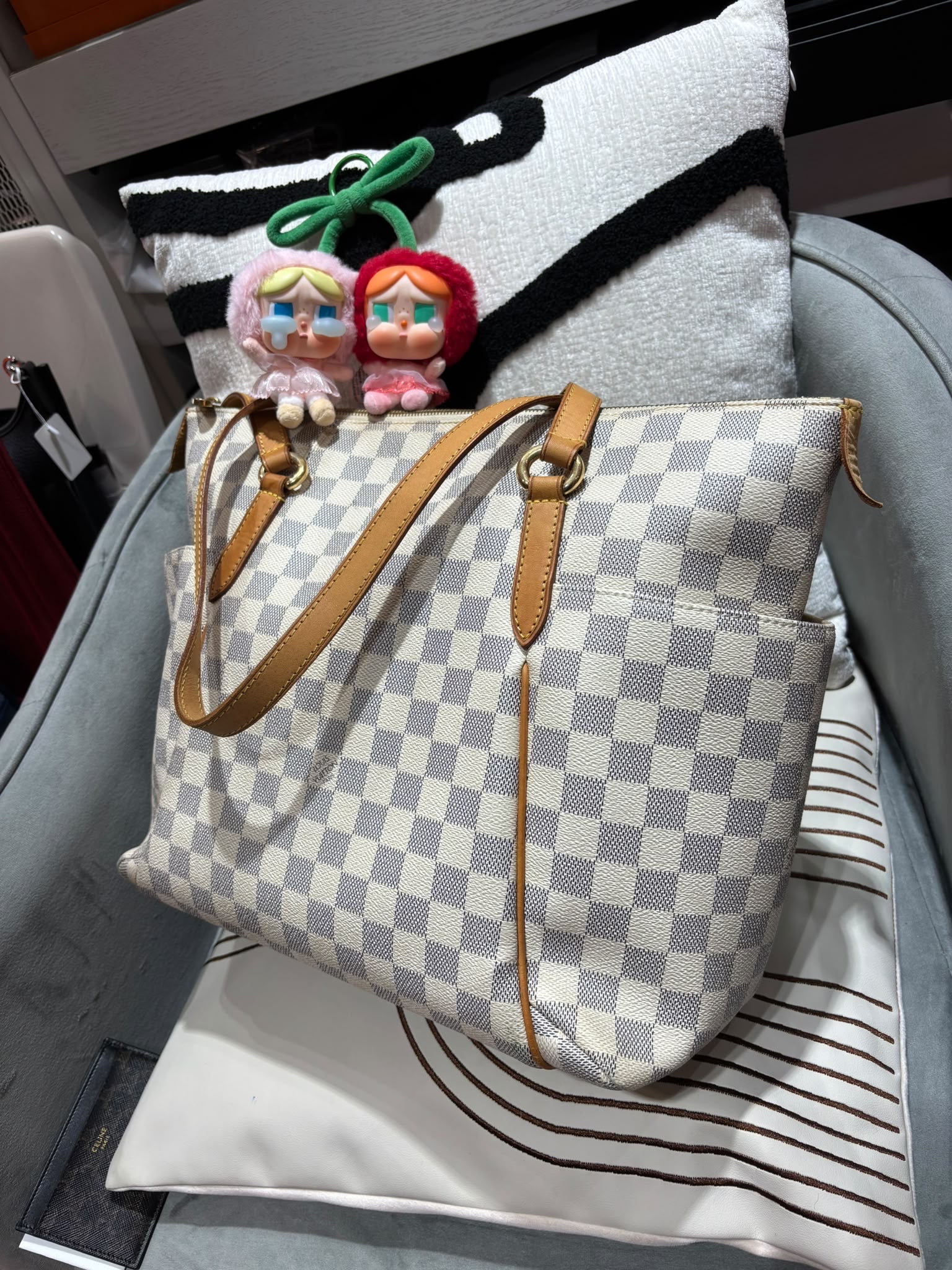 Lv totally mm tote bag 100%Authentic, 85%new✅dust bag 
