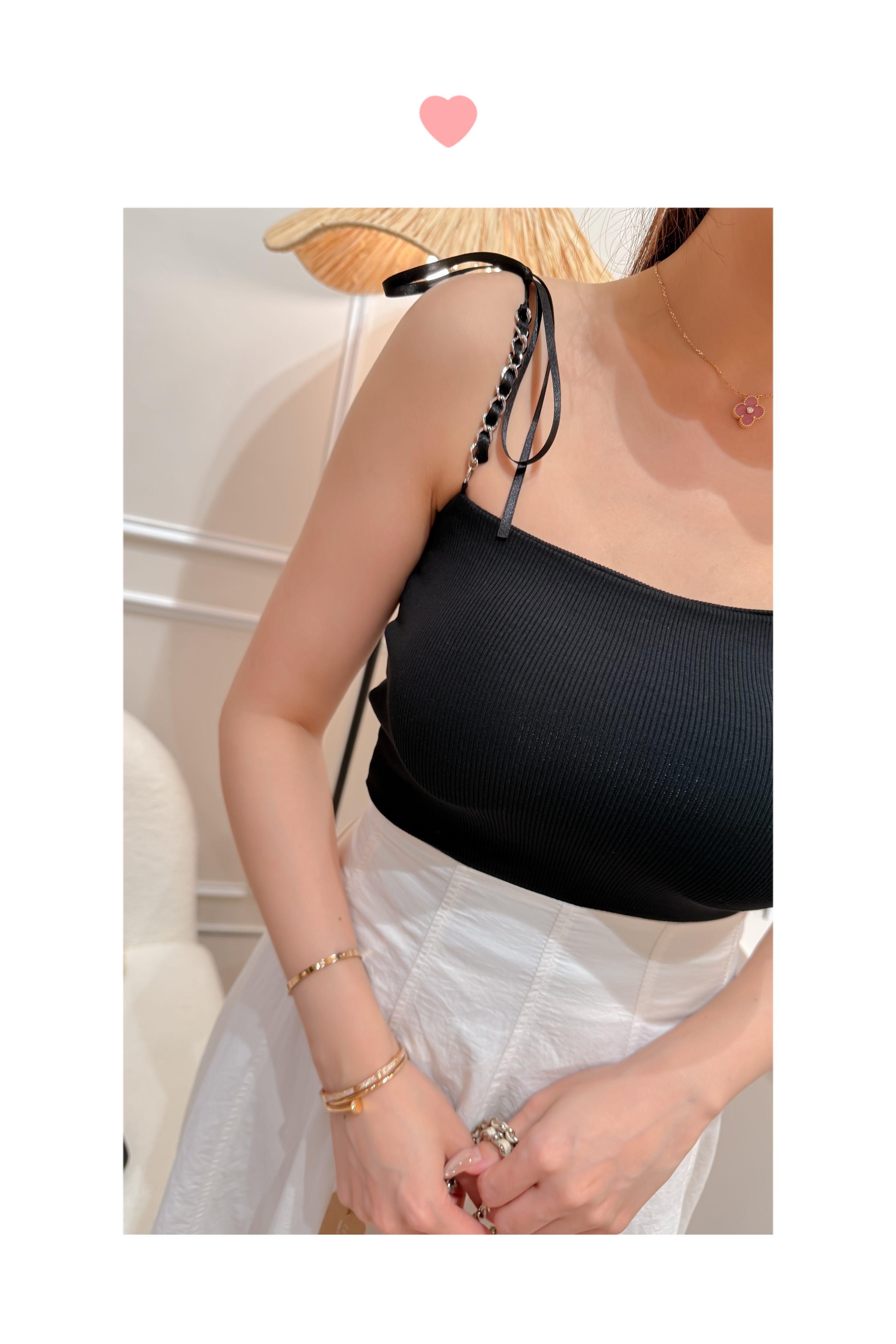 🎀Chain with Ribbon Bra top *Special price*