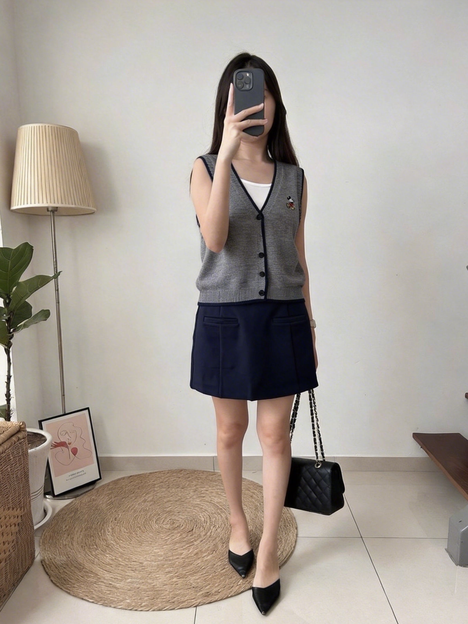 T4050 Mickey Knit Vest - 4 Colors