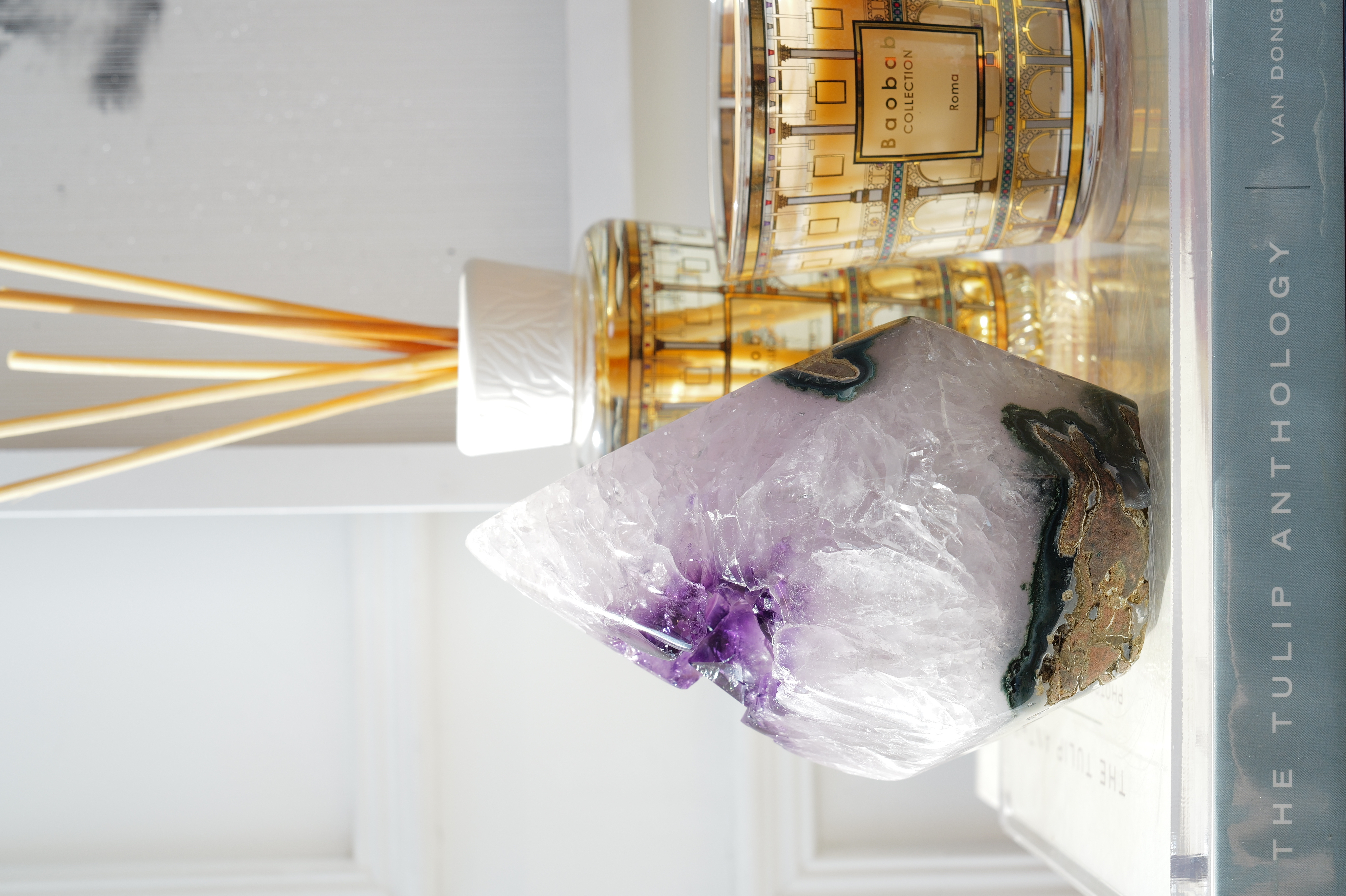 ༒ 1.6kg+ 15.6cm 紫水晶塔尖༒  AM.7033C9AGJS20-RA27*1AAM